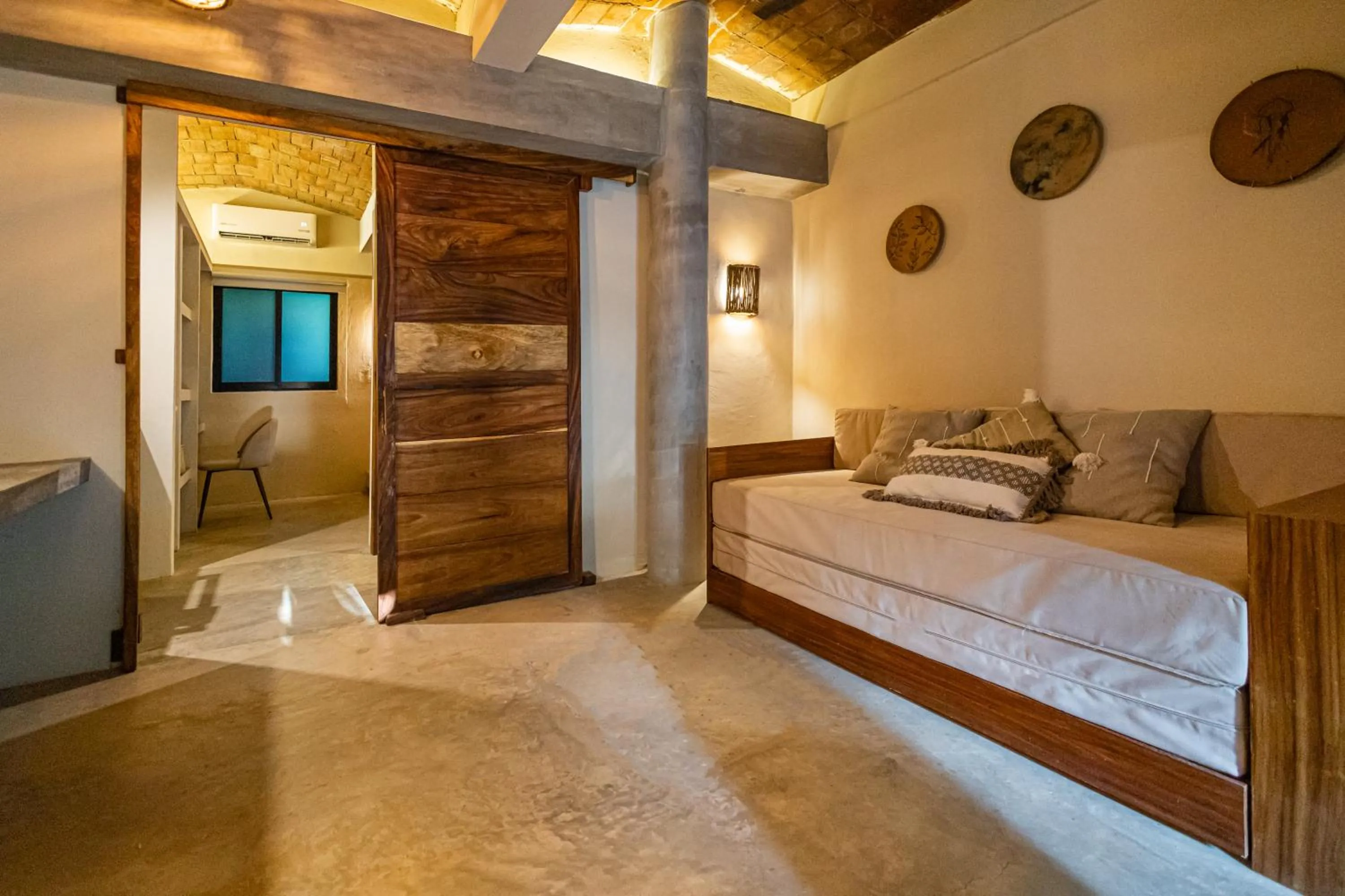 Bed in Raíz Hotel Boutique