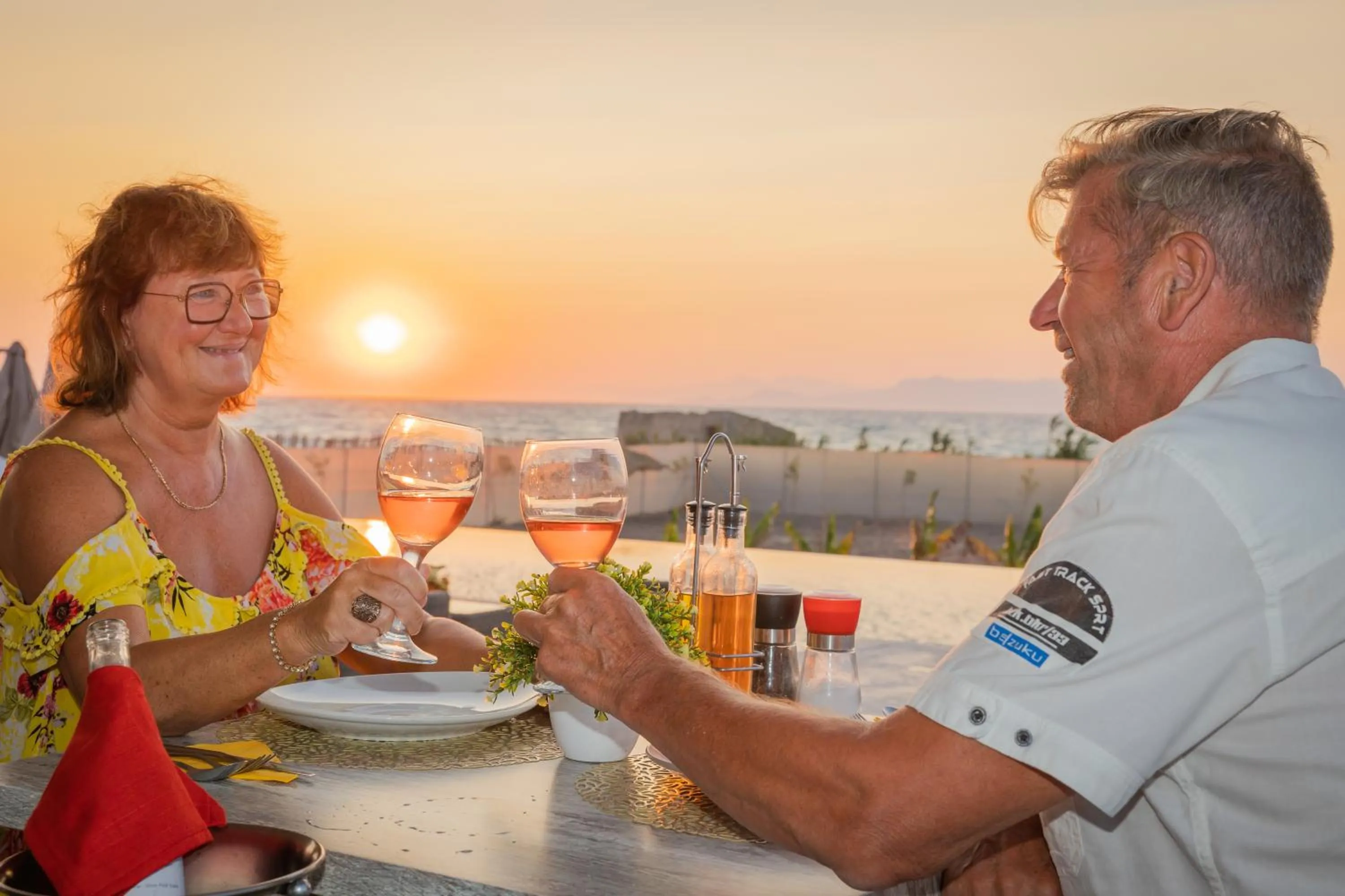 Guests in Viva Tourismo Resort (naturist club)