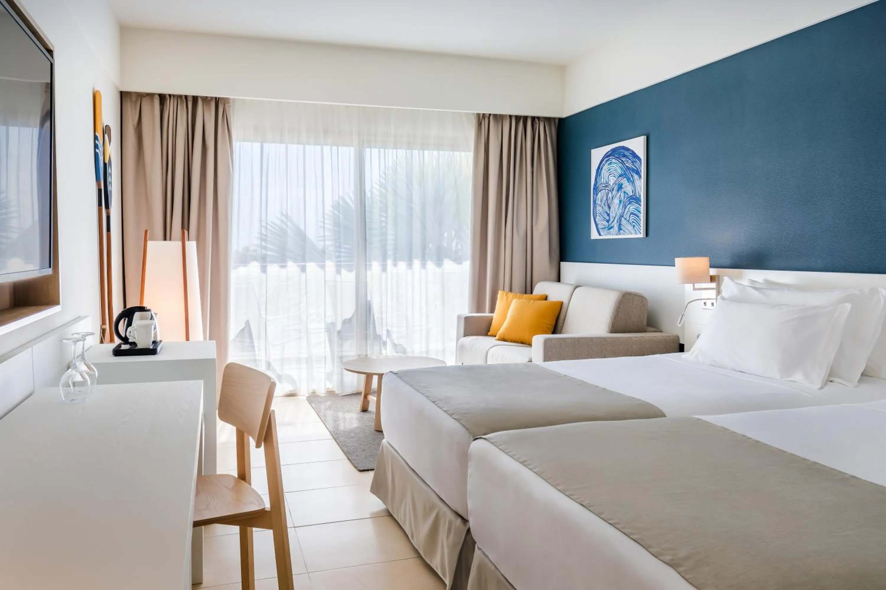 Coffee/tea facilities, Bed in Barceló Fuerteventura Mar