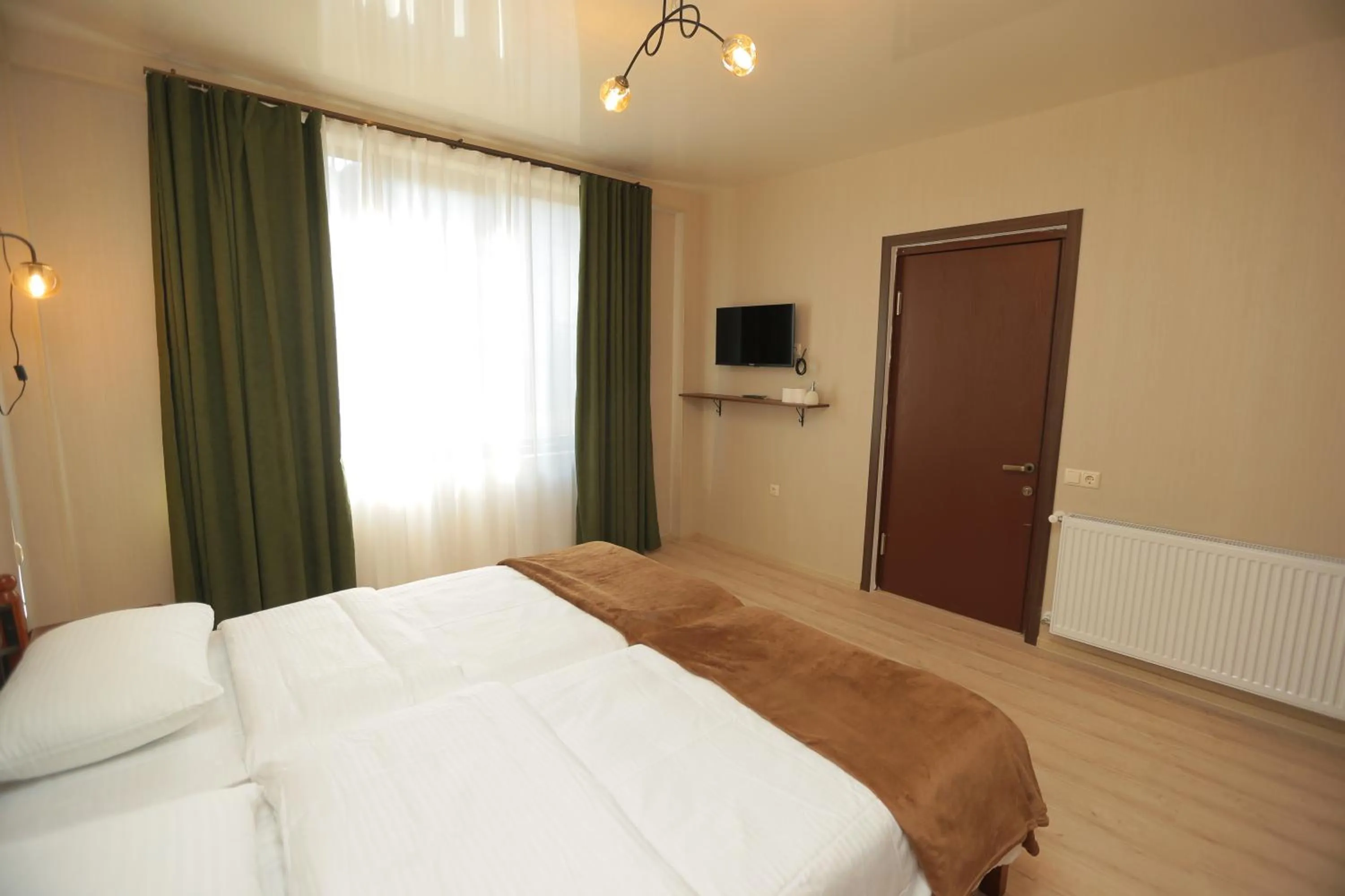 Bed in CHOGO Hotel Kutaisi