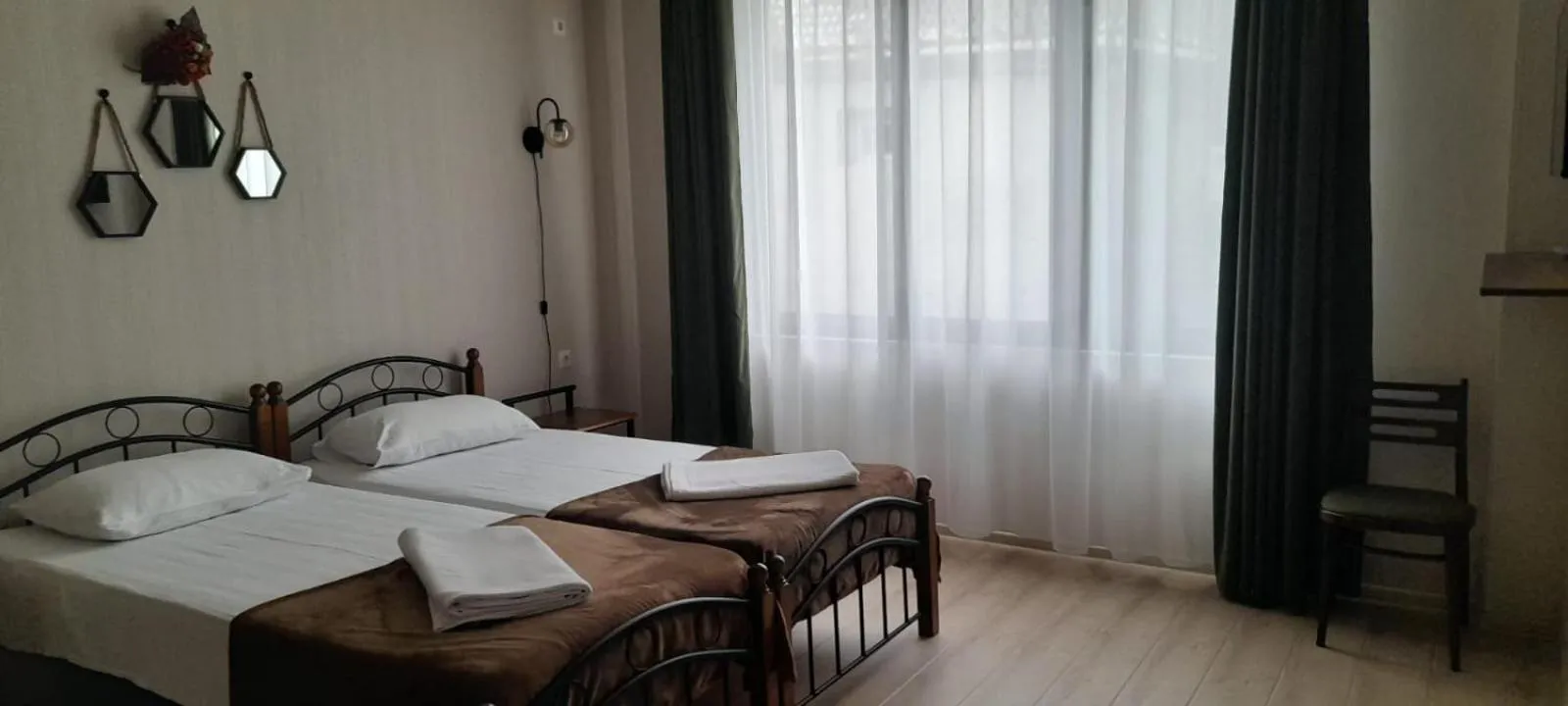 Bed in CHOGO Hotel Kutaisi