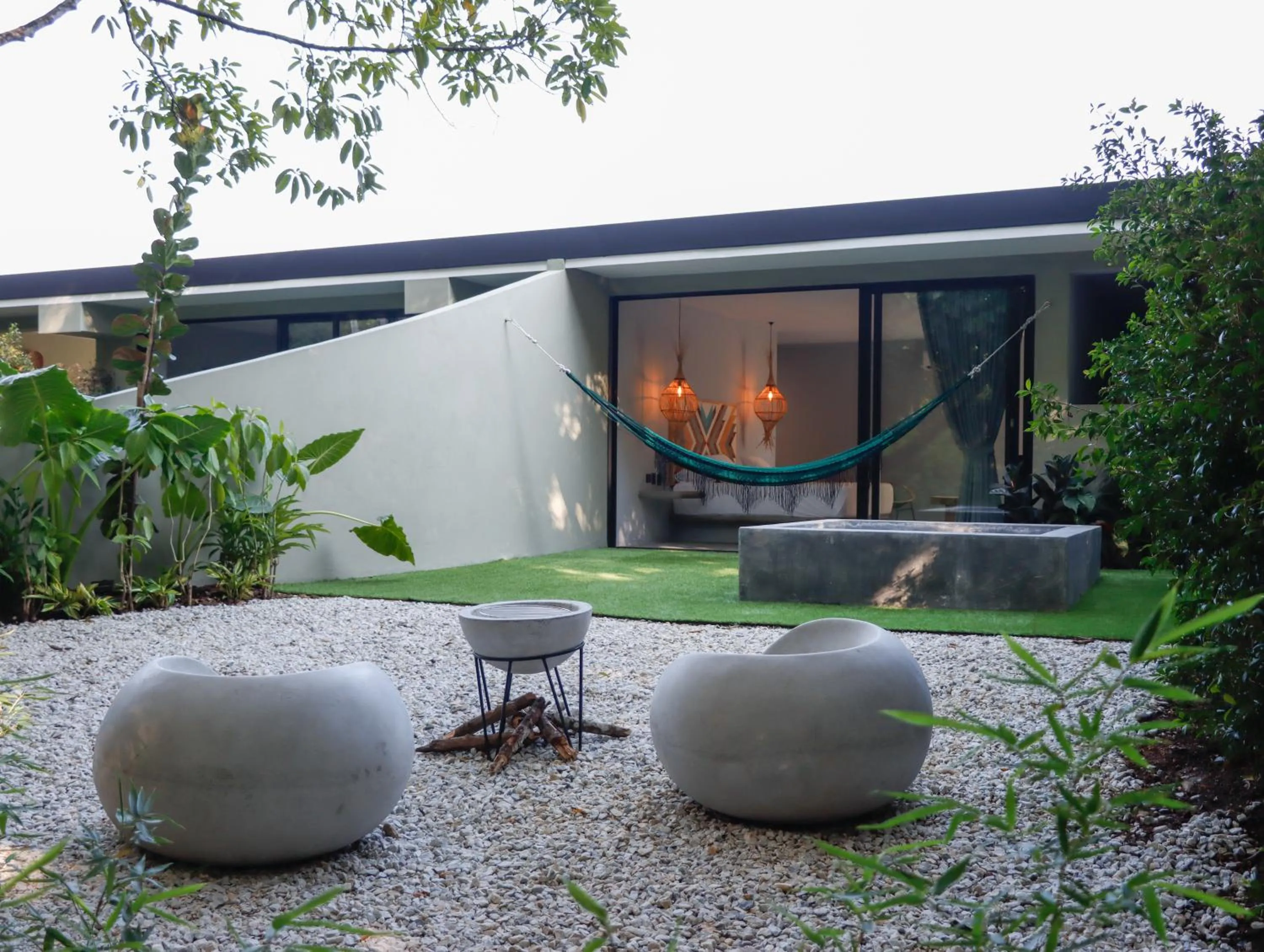 Garden view in Hotel Piedra Mulata - Adults Only