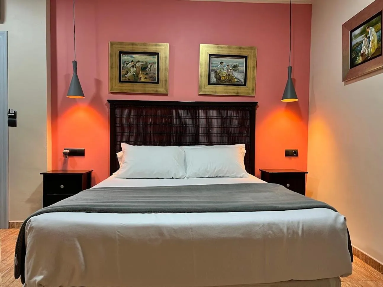 Bedroom, Bed in Hotel Pinomar