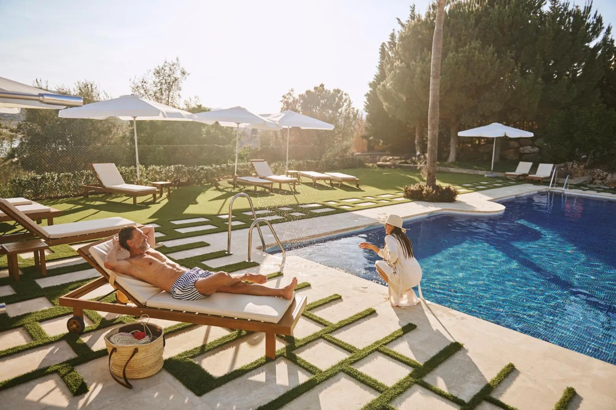 Natural landscape in B bou Hotel La Viñuela & Spa