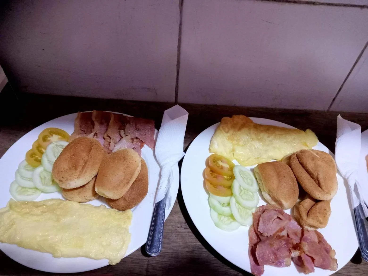 Breakfast in Sang Yoo Mountain View Tagaytay Staycation - Over Looking Of Taal Volcano