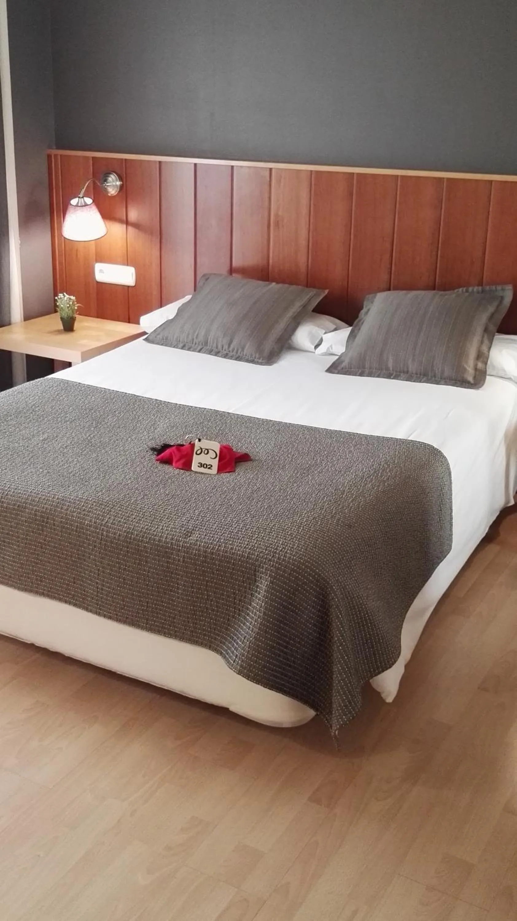 Bed in Hotel Iriguibel Huarte Pamplona