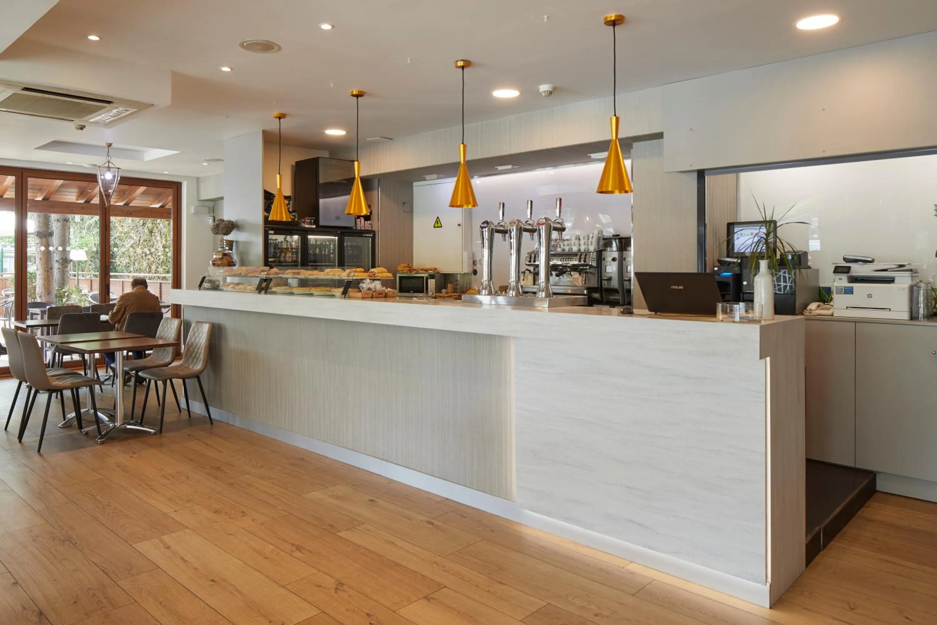 Breakfast in Hotel Iriguibel Huarte Pamplona