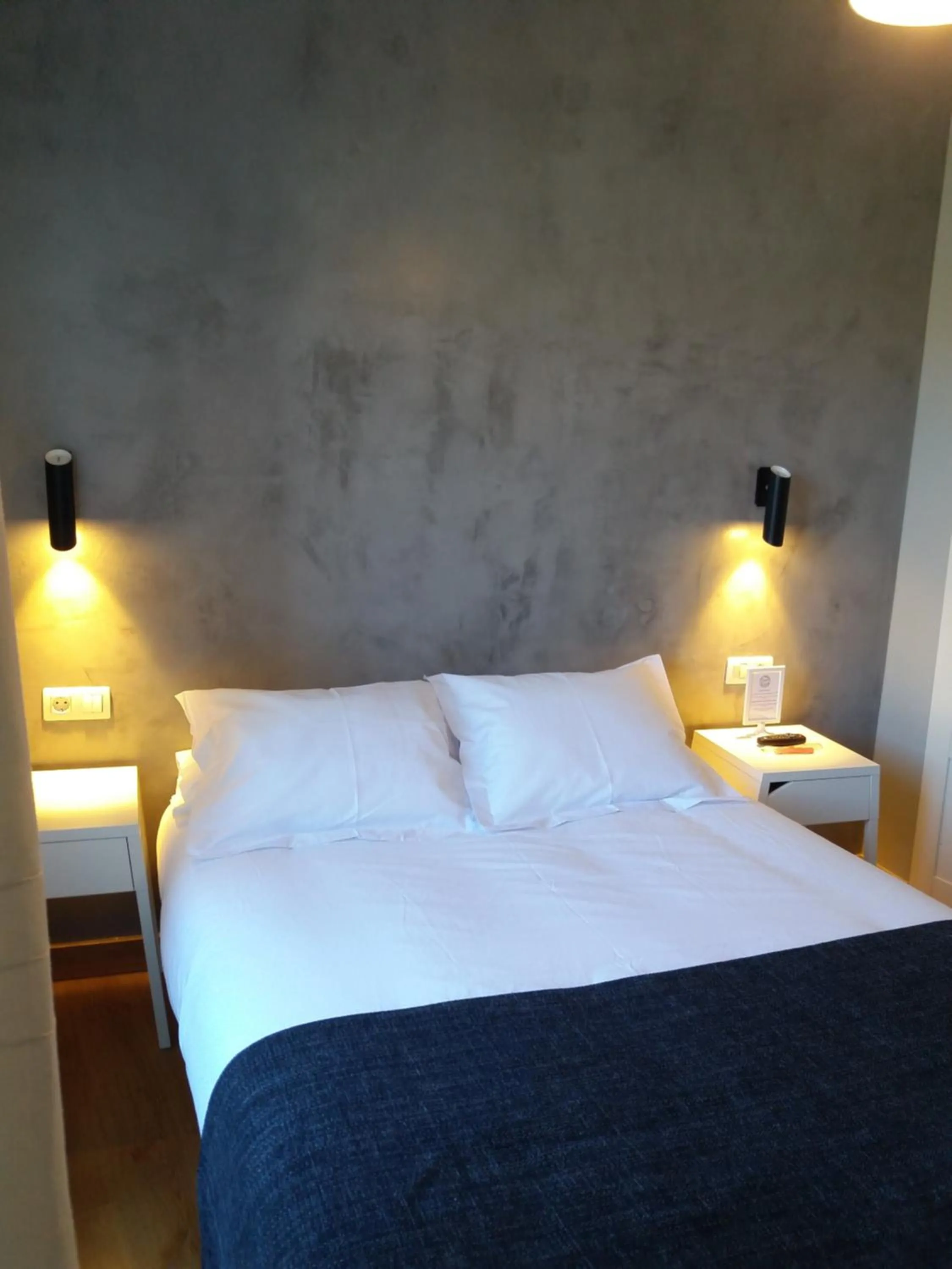 Bed in Pensión Don Claudio