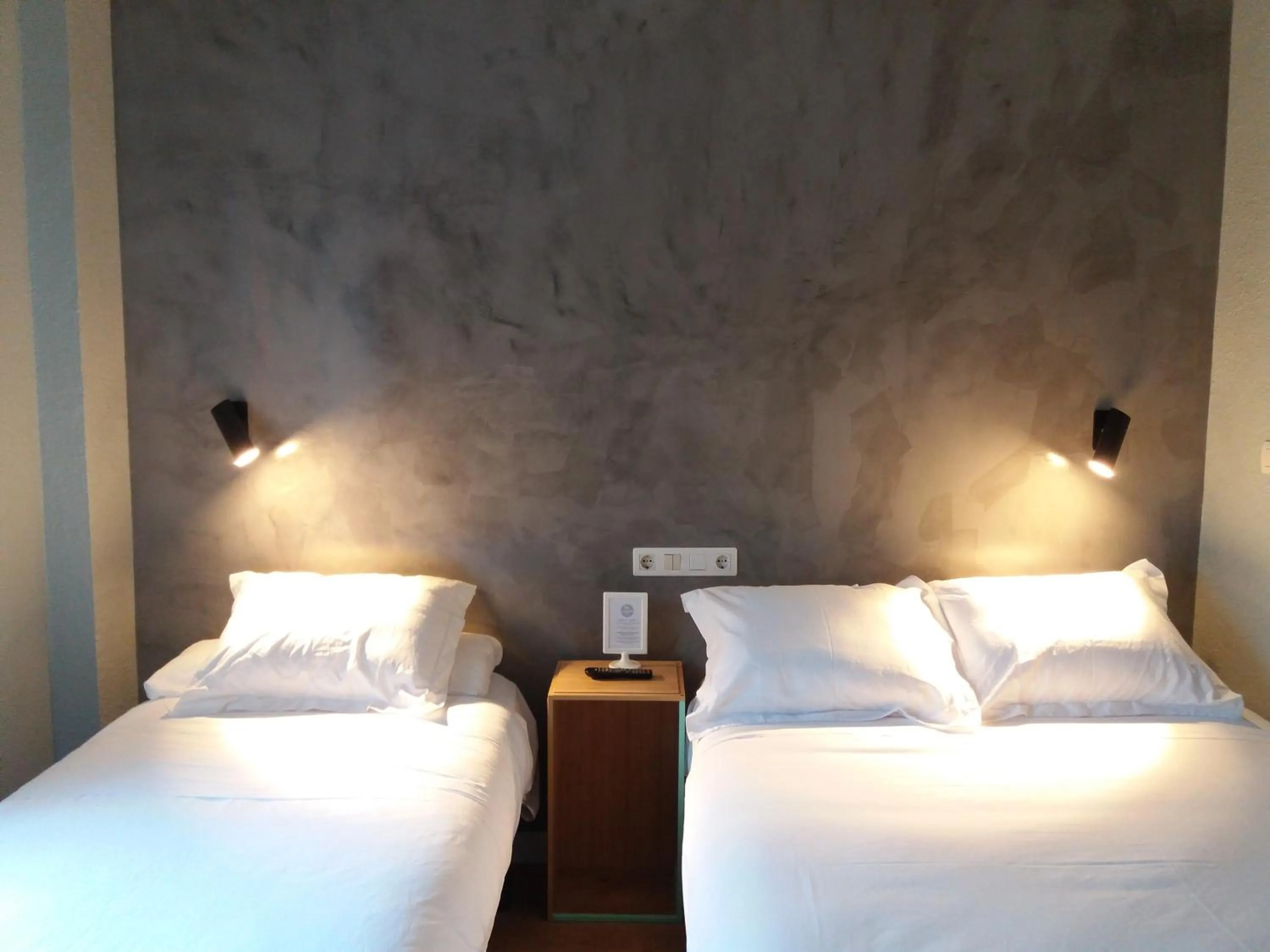 Bed in Pensión Don Claudio