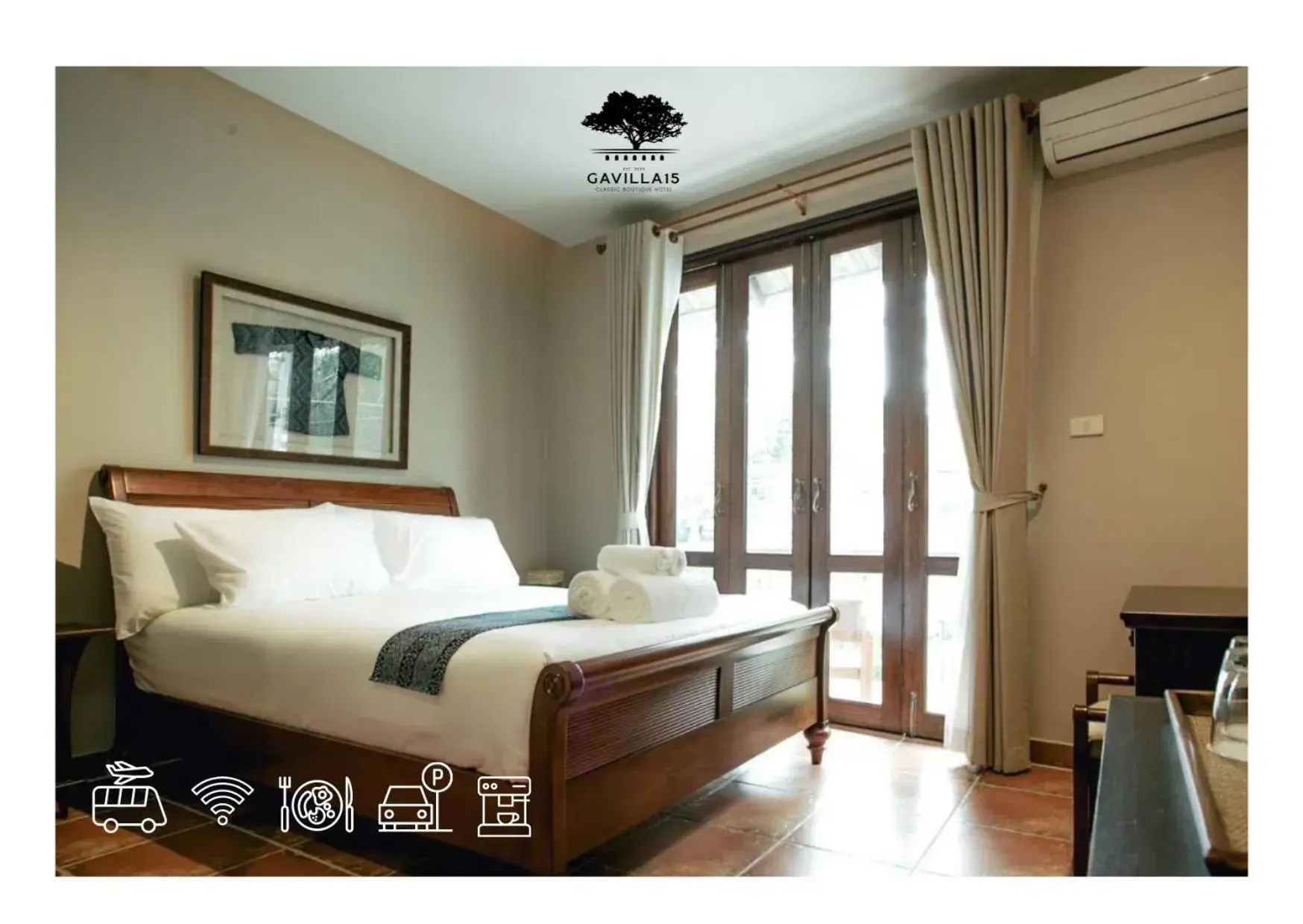 Deluxe Double Room with Balcony in Gavill15 Classic Boutique House Deluxe Double Room with Balcony in Gavill15 Classic Boutique House