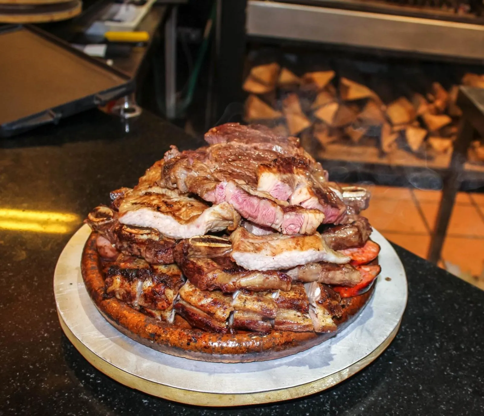 BBQ facilities in Hotel Silvota