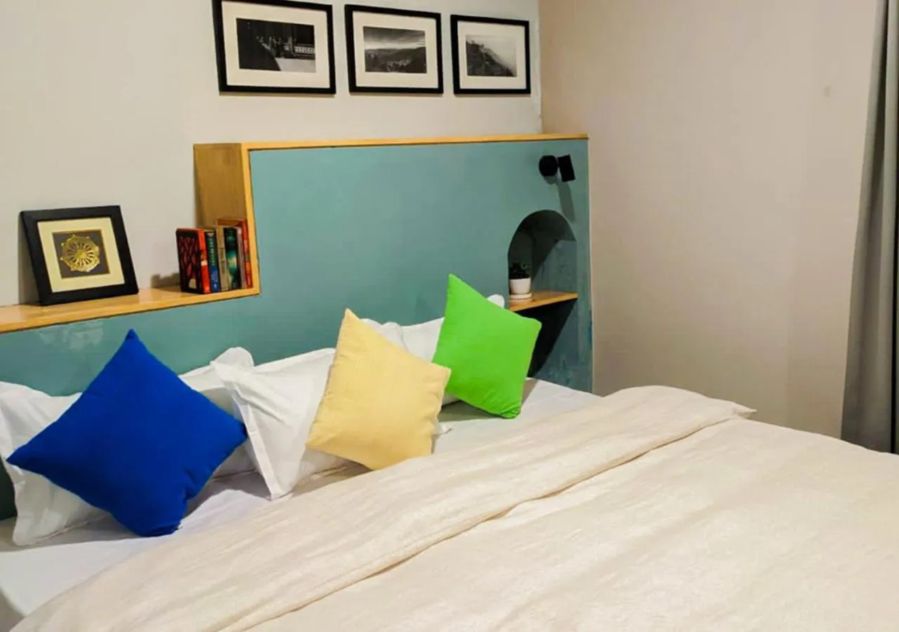 Bed in The Oak Retreat Lamahatta