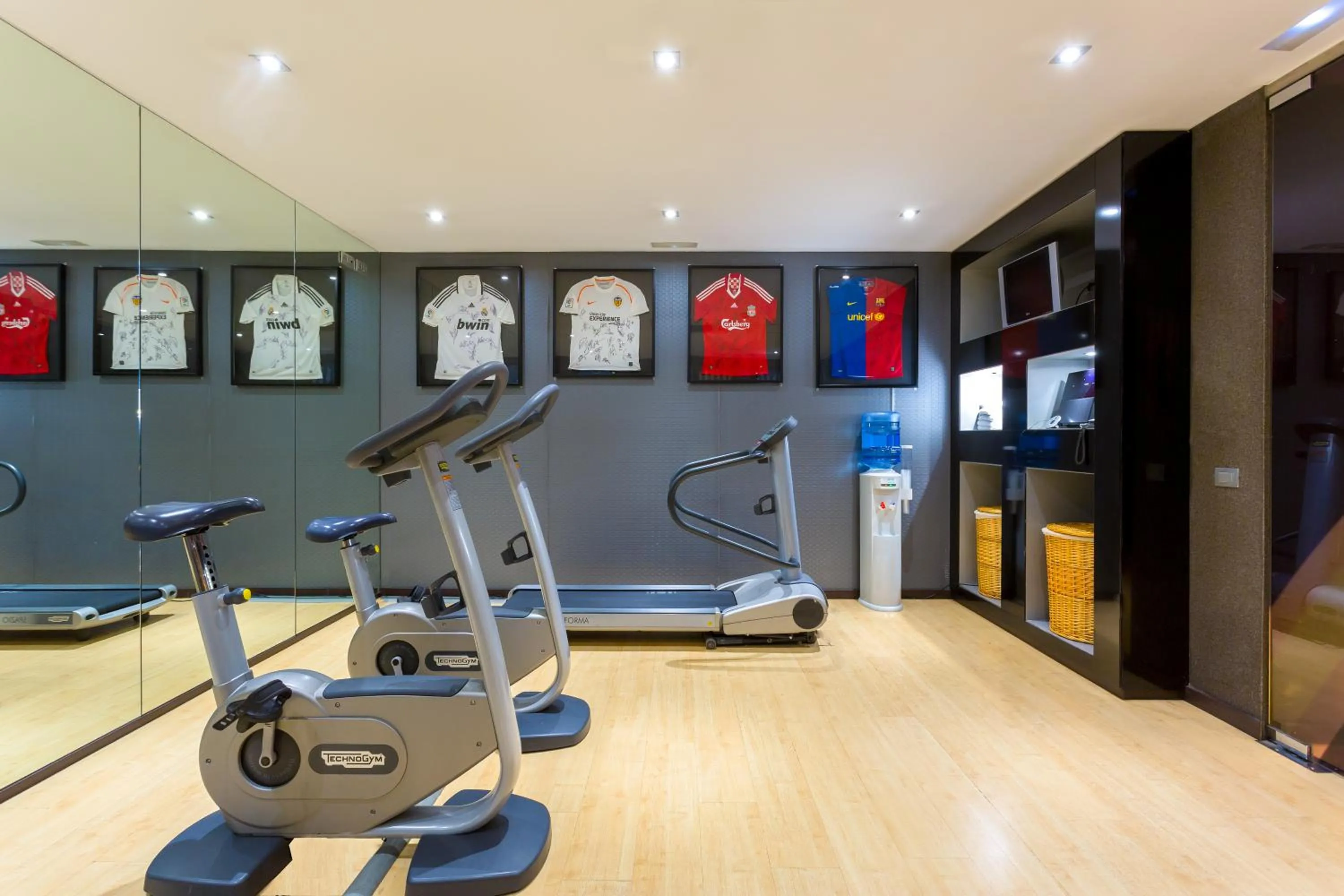 Fitness centre/facilities in Eurostars Monte Real