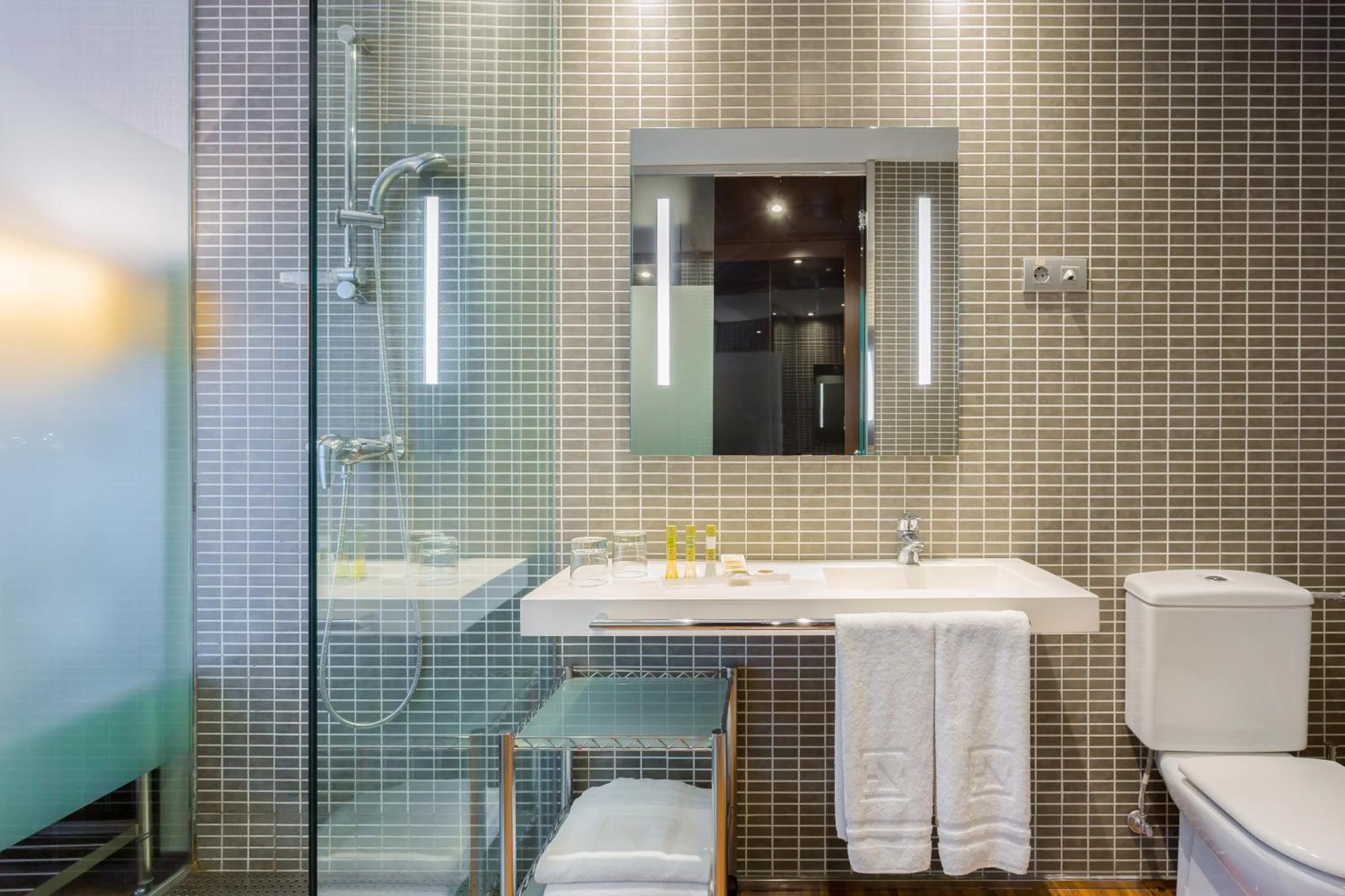 Bathroom in Eurostars Monte Real