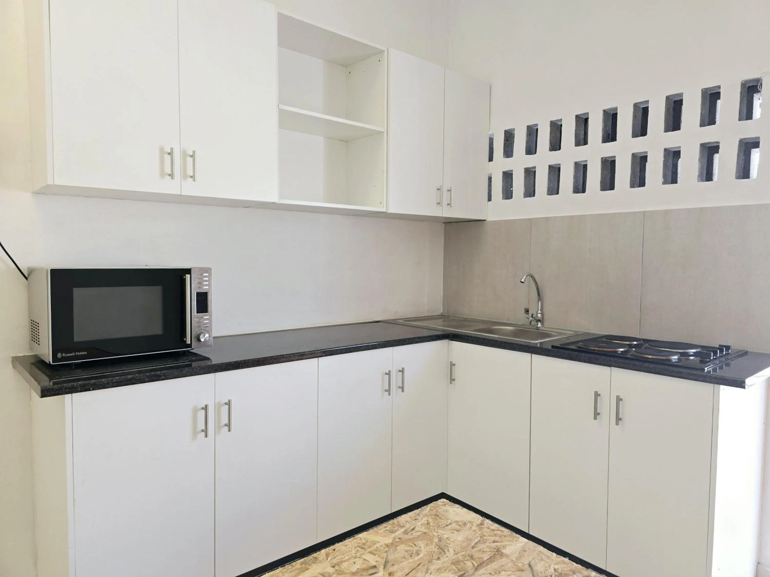 Kitchen or kitchenette in lodgeon91