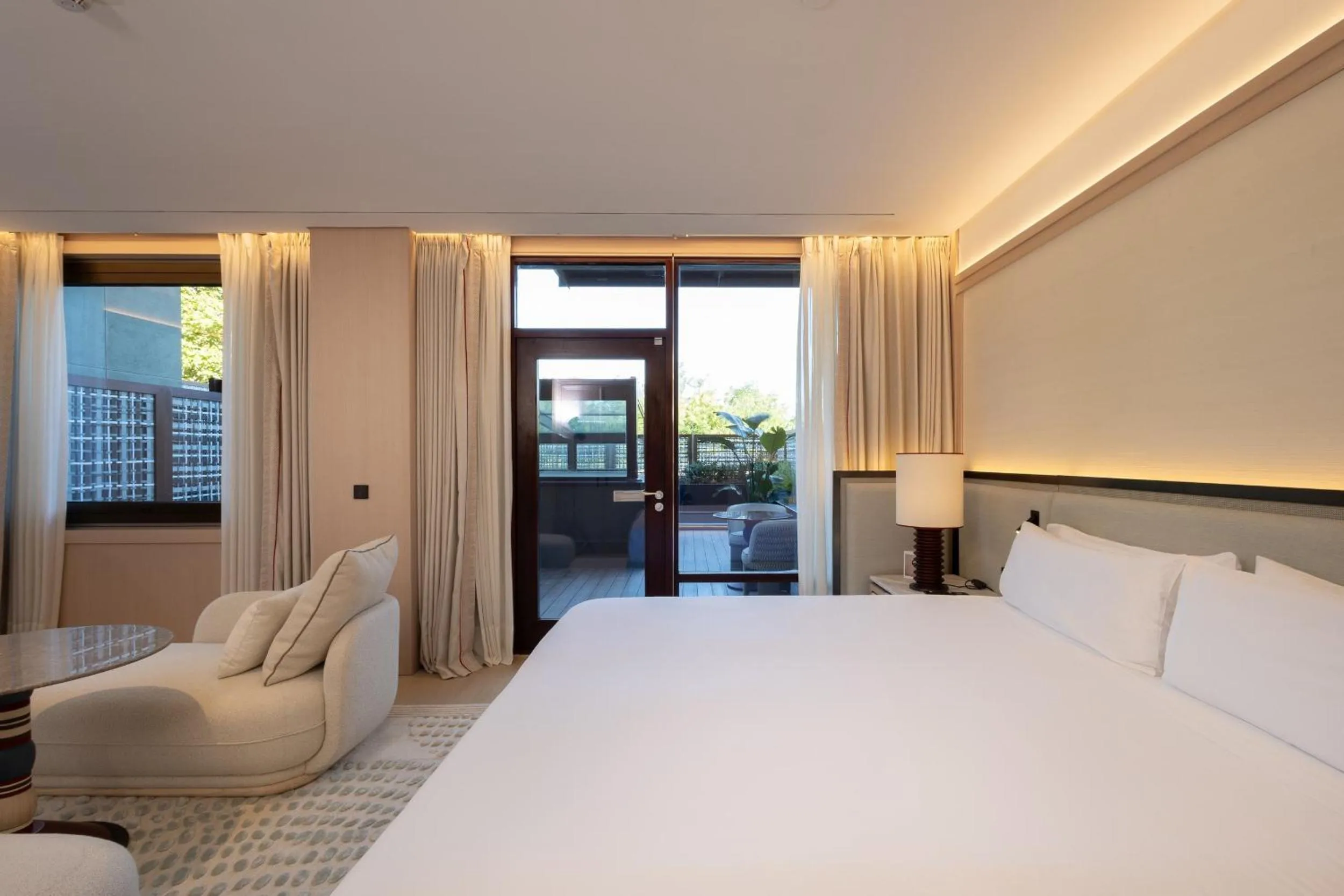 Bed in Hotel Miramar Barcelona GL