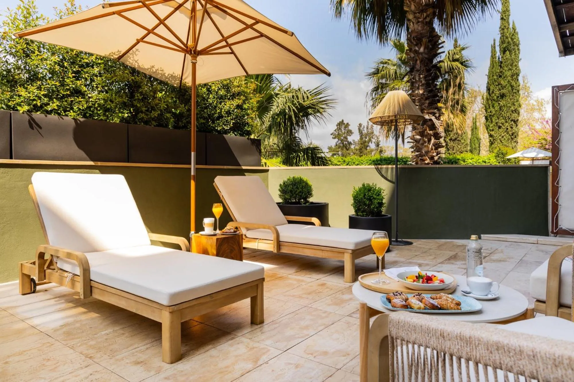 Balcony/Terrace in Hotel Miramar Barcelona GL