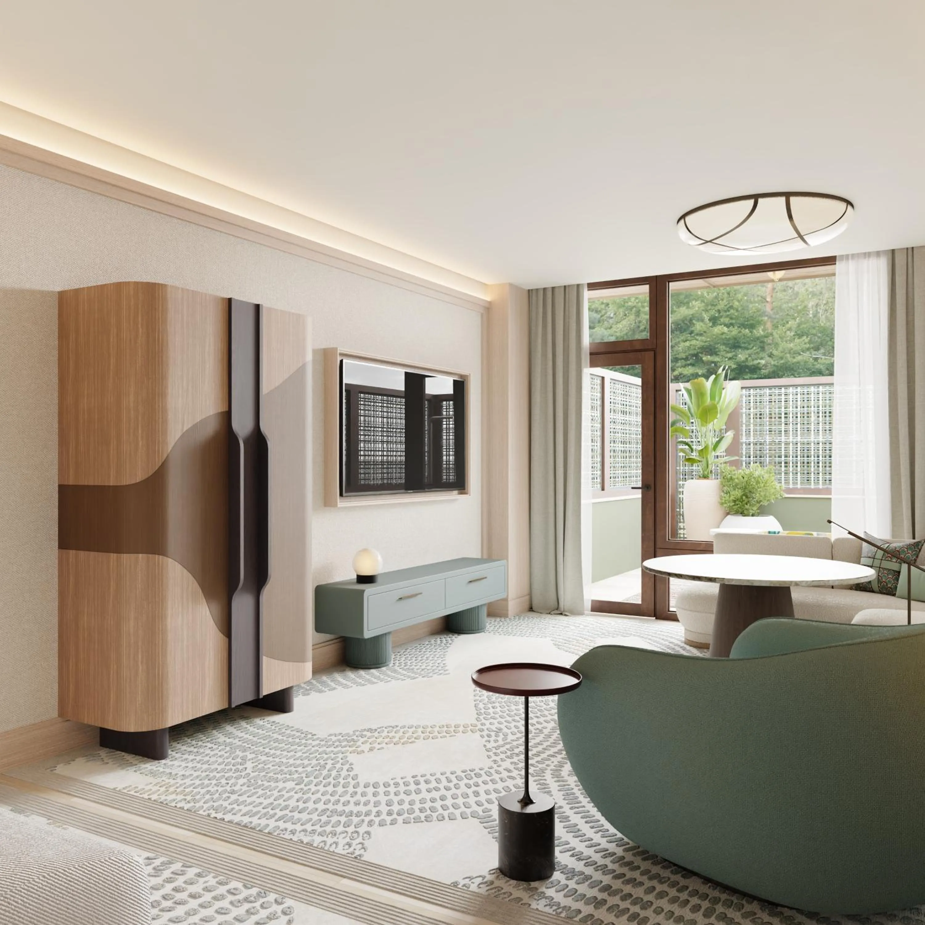 TV and multimedia in Hotel Miramar Barcelona GL