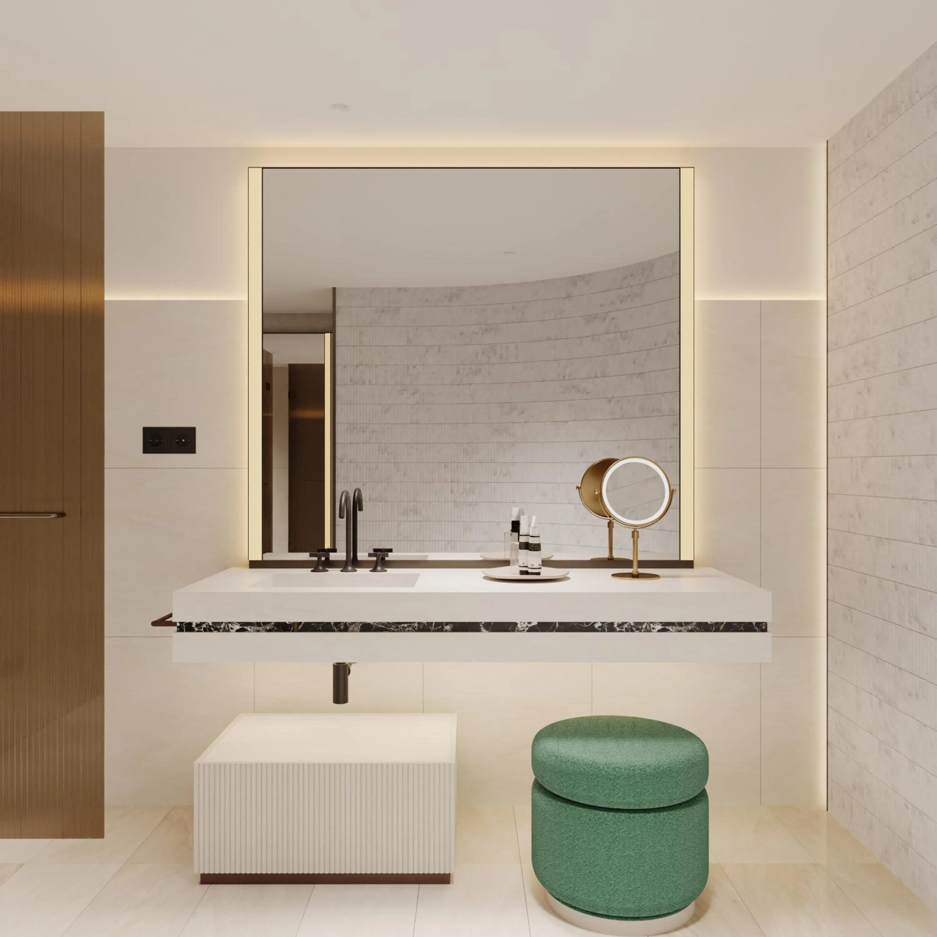 Bathroom in Hotel Miramar Barcelona GL