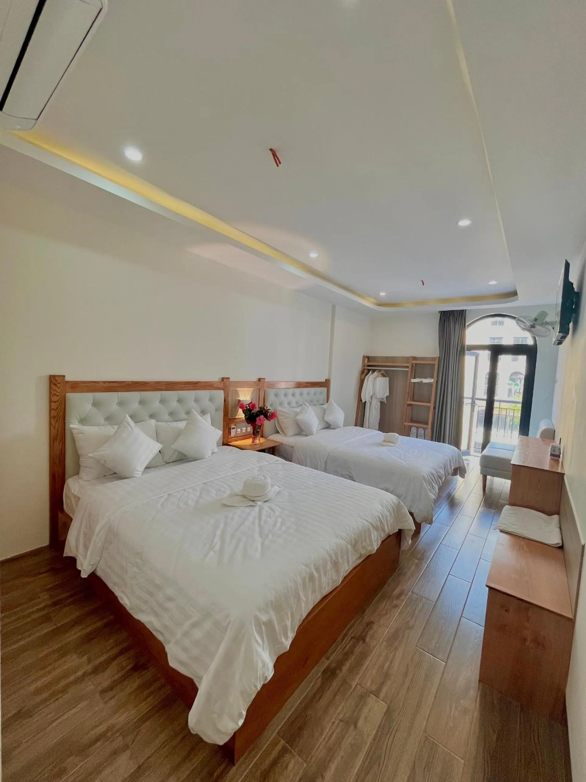 Bed in SK BOUTIQUE HOTEL