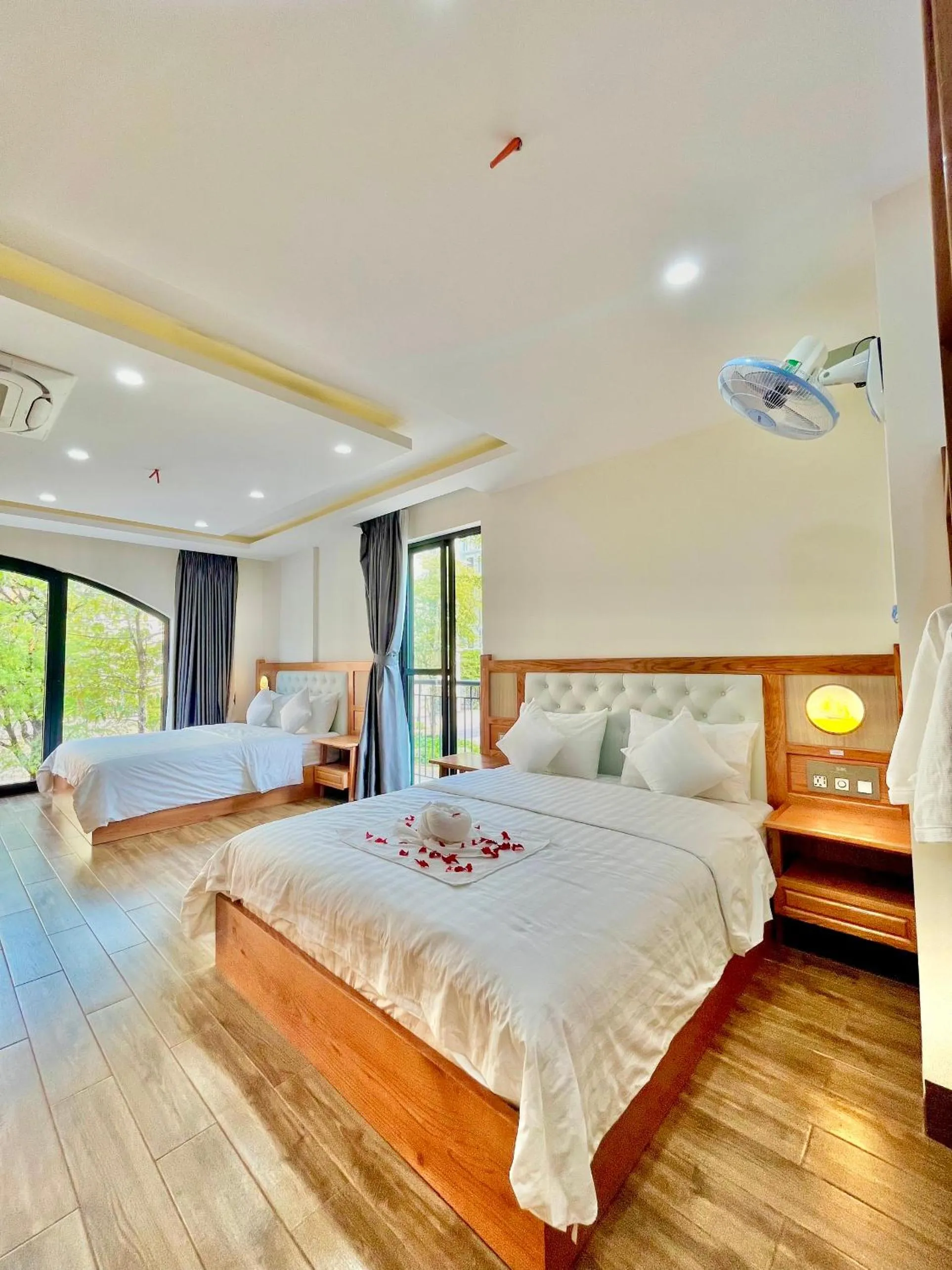 Bed in SK BOUTIQUE HOTEL