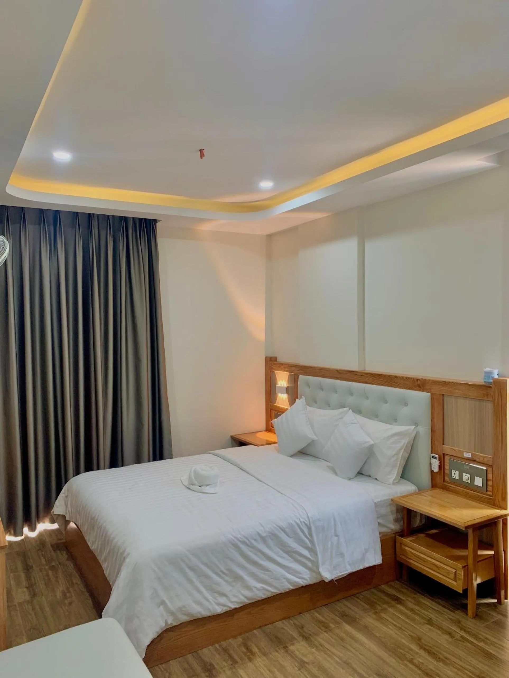 Bed in SK BOUTIQUE HOTEL