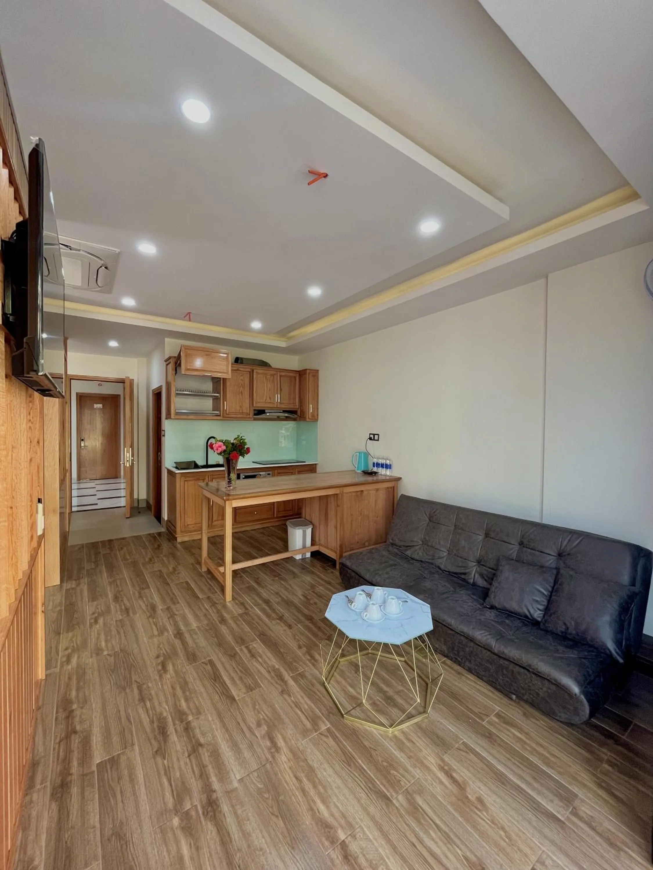 Kitchen or kitchenette in SK BOUTIQUE HOTEL