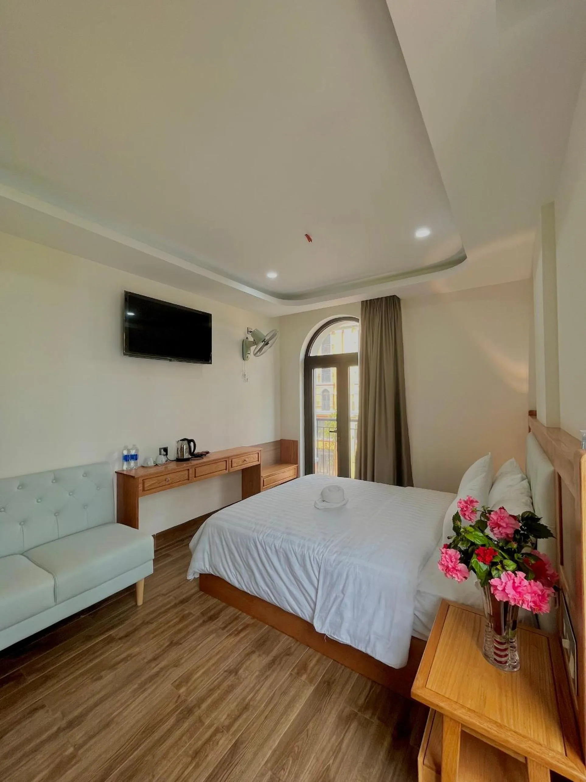 Bed in SK BOUTIQUE HOTEL