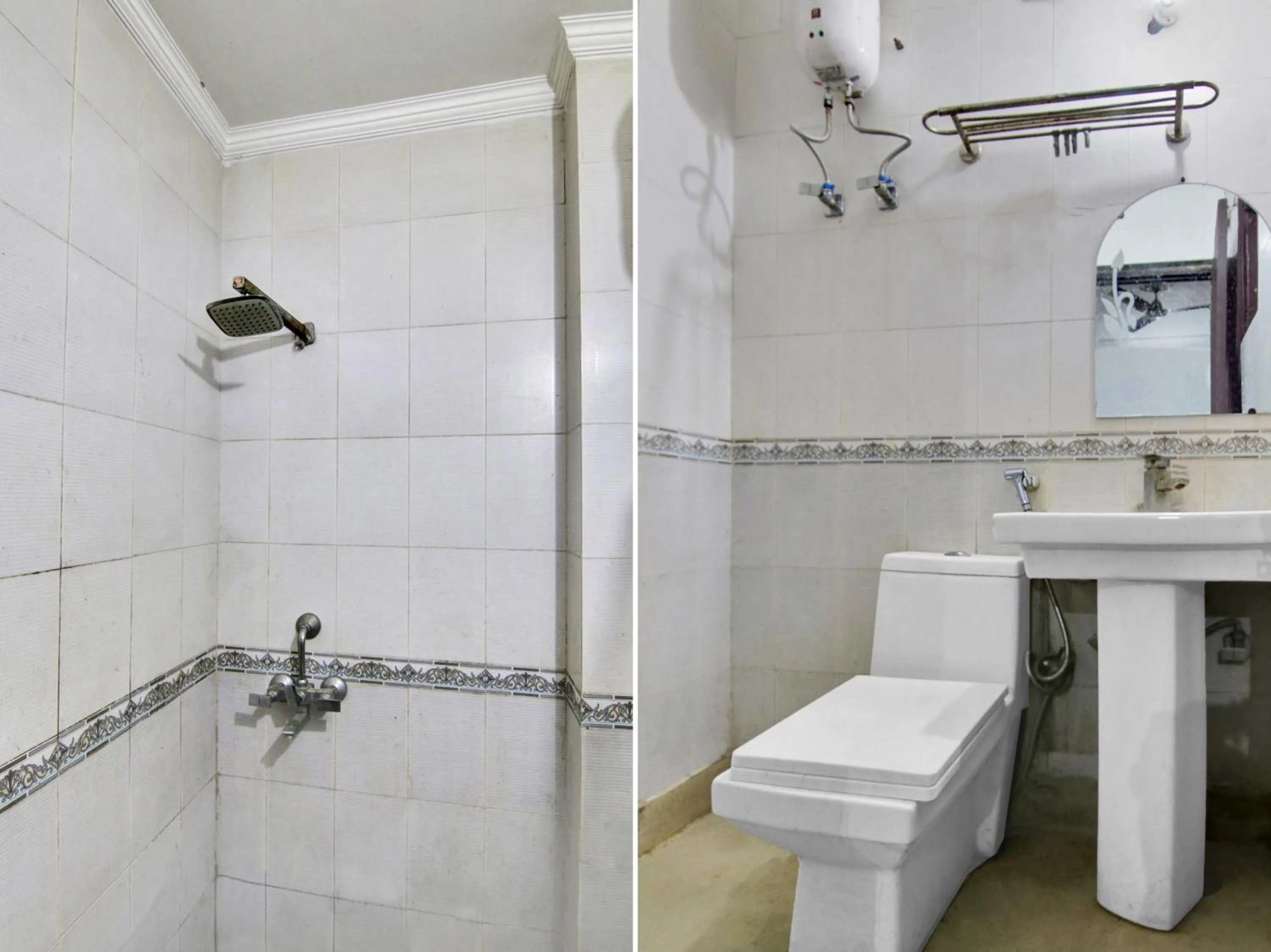 Bathroom in Hotel O Darshan Palace