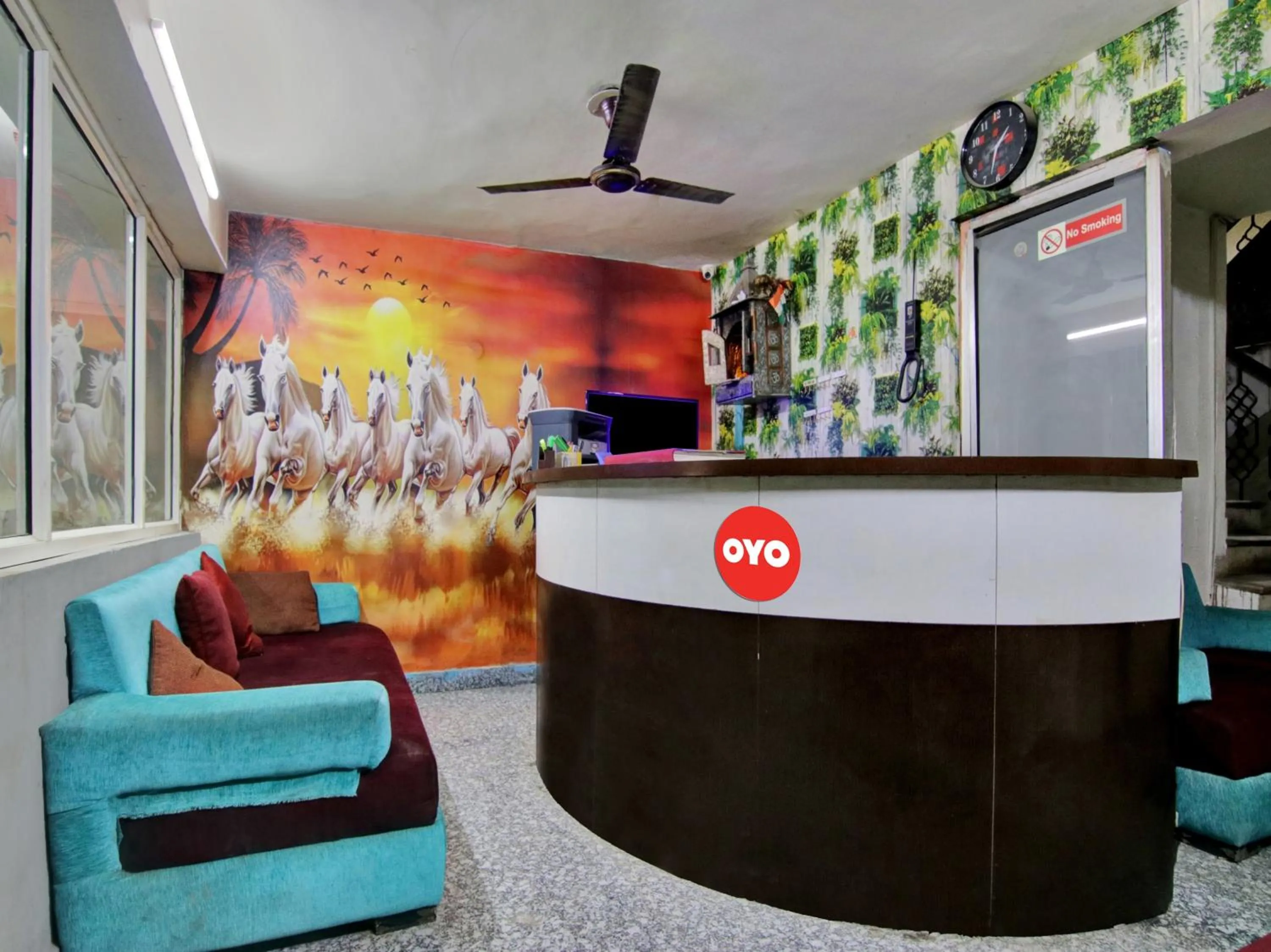 Lobby or reception in Hotel O Darshan Palace