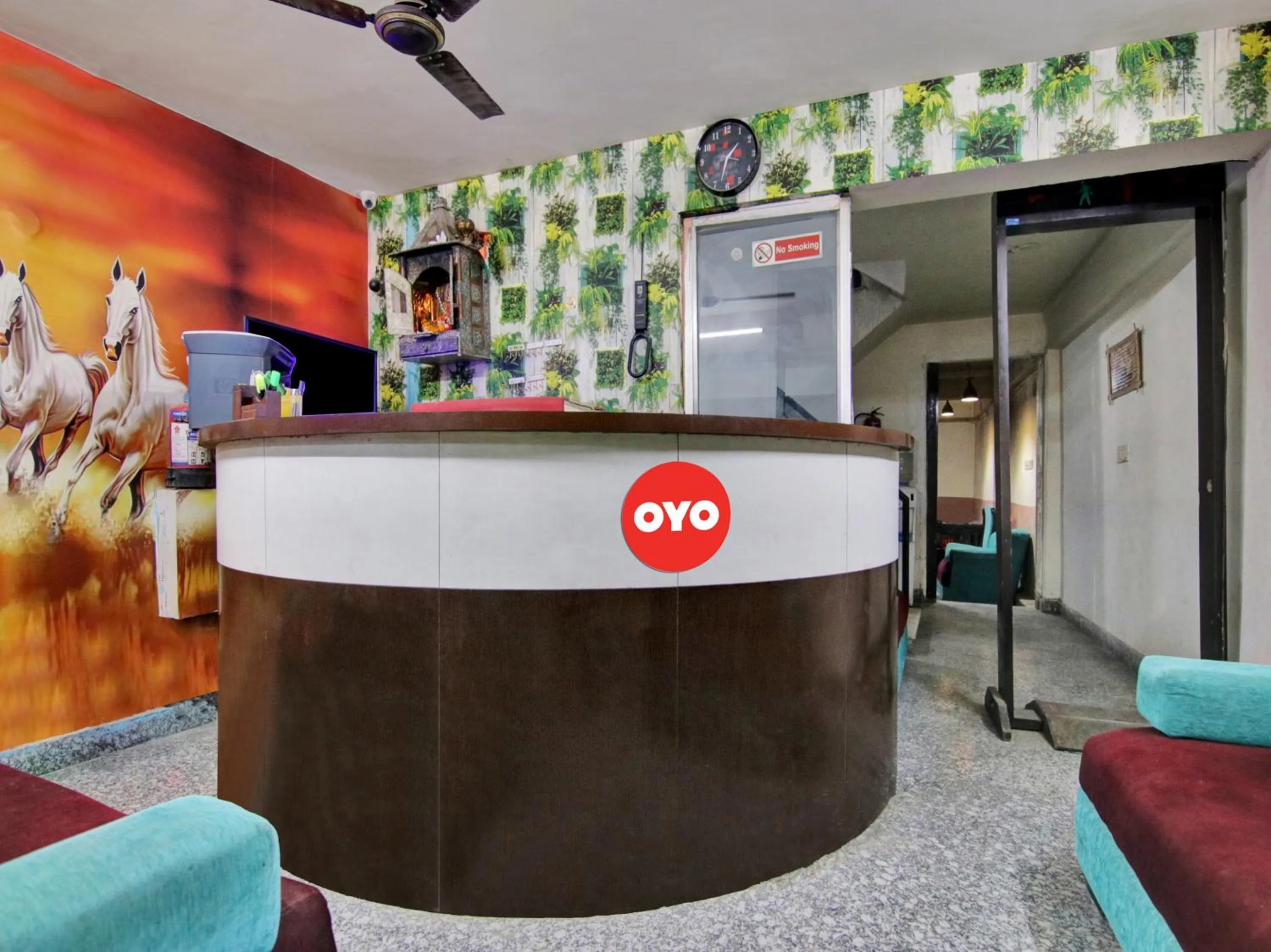 Lobby or reception in Hotel O Darshan Palace