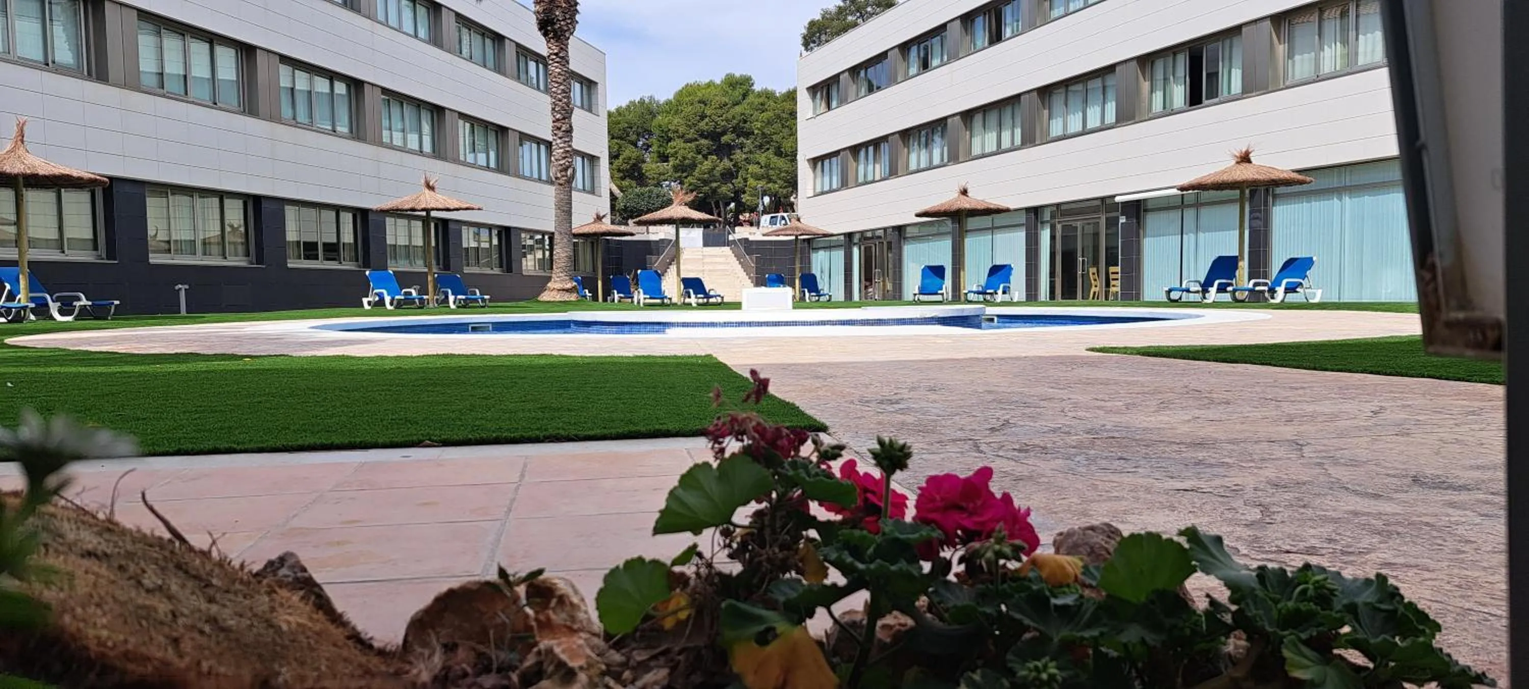 Garden view in Daniya Alicante