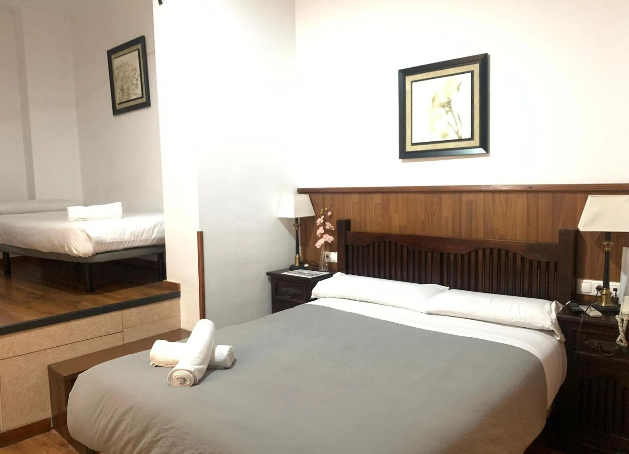 Bed in Hotel Gran Plaza