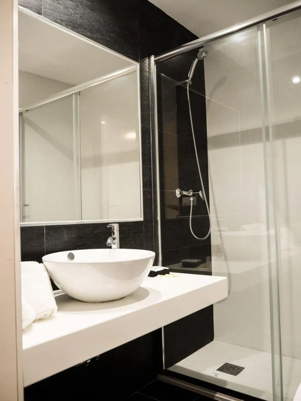 Bathroom in Hotel Gran Plaza