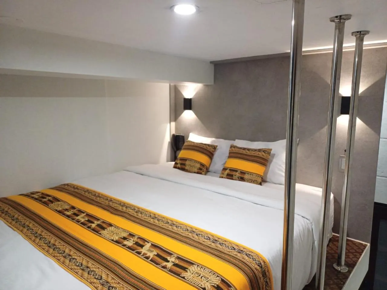 Bed in Hotel Belier Arequipa