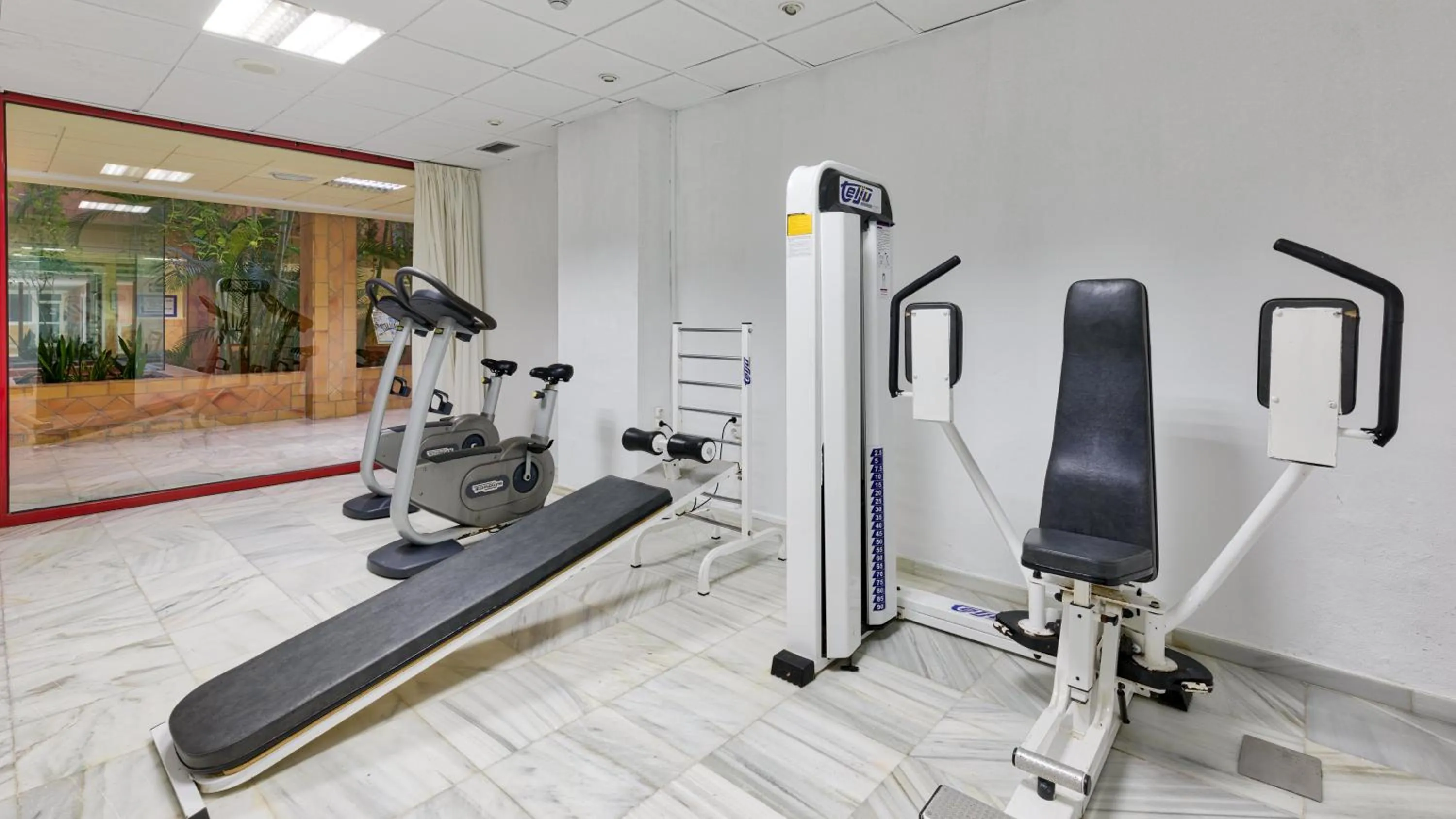 Fitness centre/facilities in Ibersol Almuñecar Beach & Spa Hotel