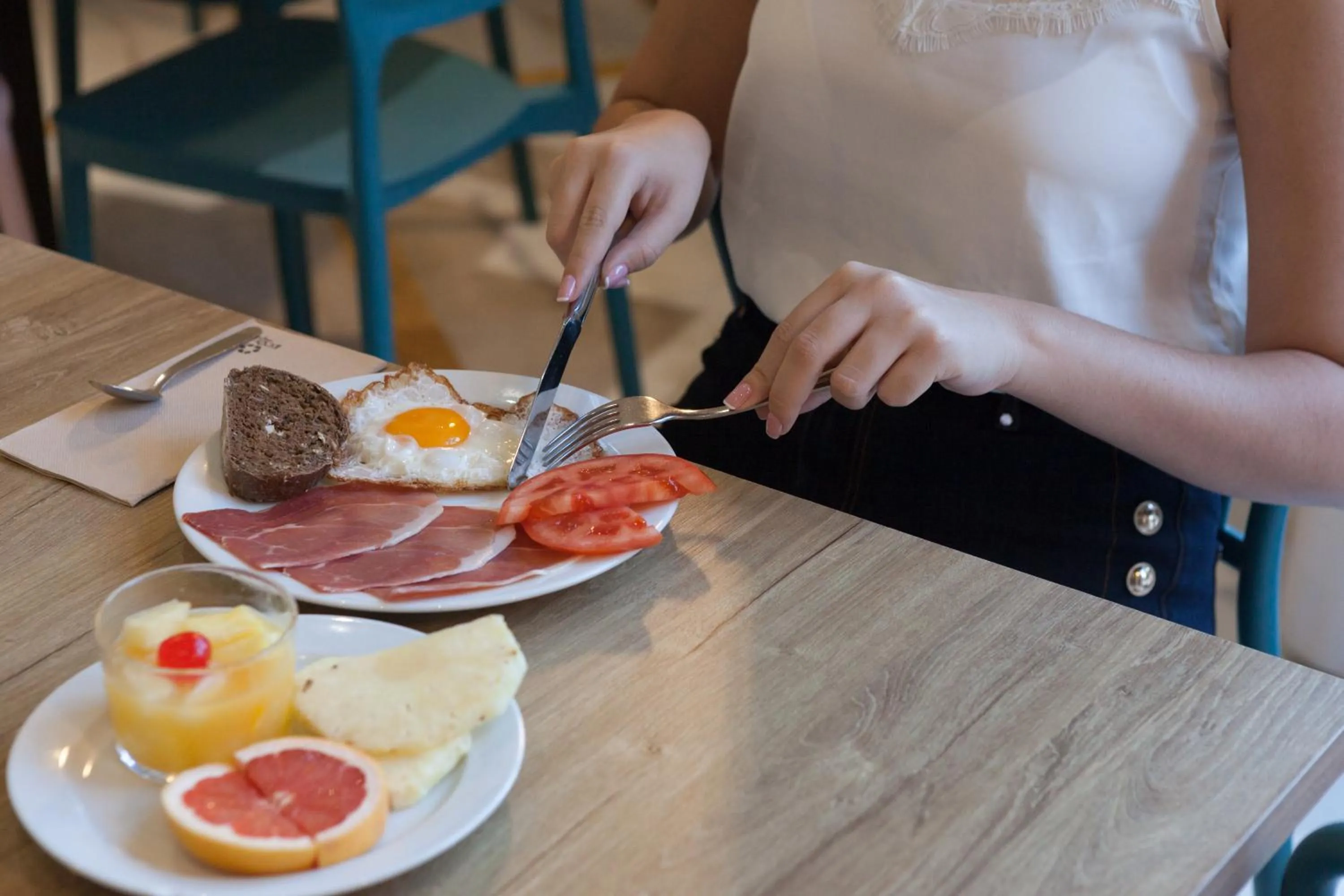 Buffet breakfast in Ibersol Almuñecar Beach & Spa Hotel