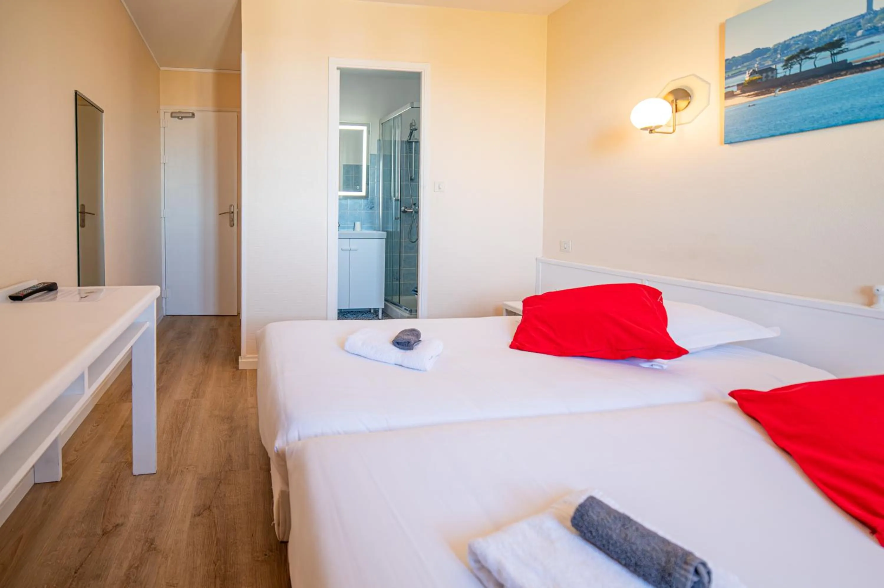 Bed in Hôtel de la Mairie