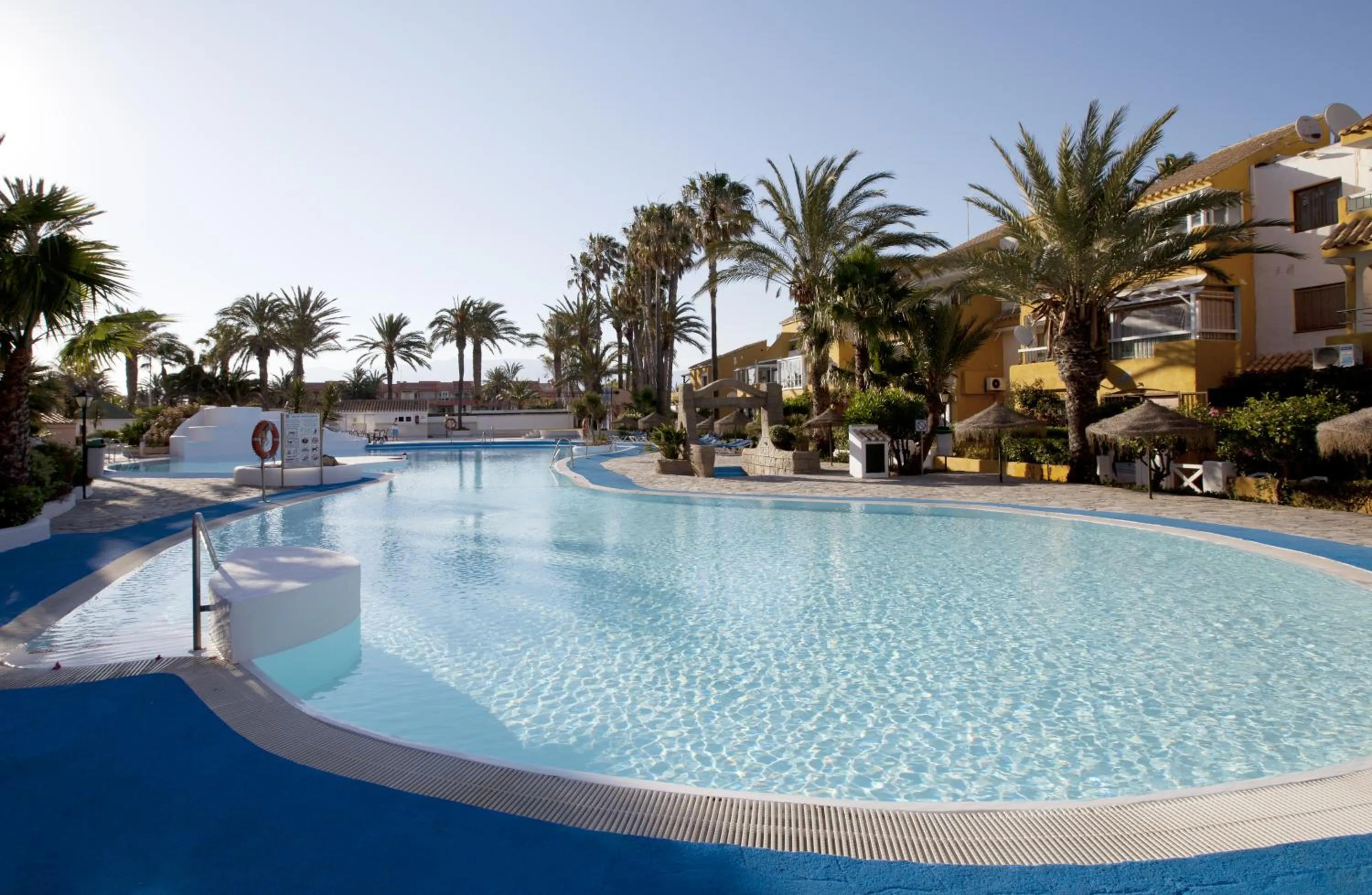 Swimming pool in Playalinda