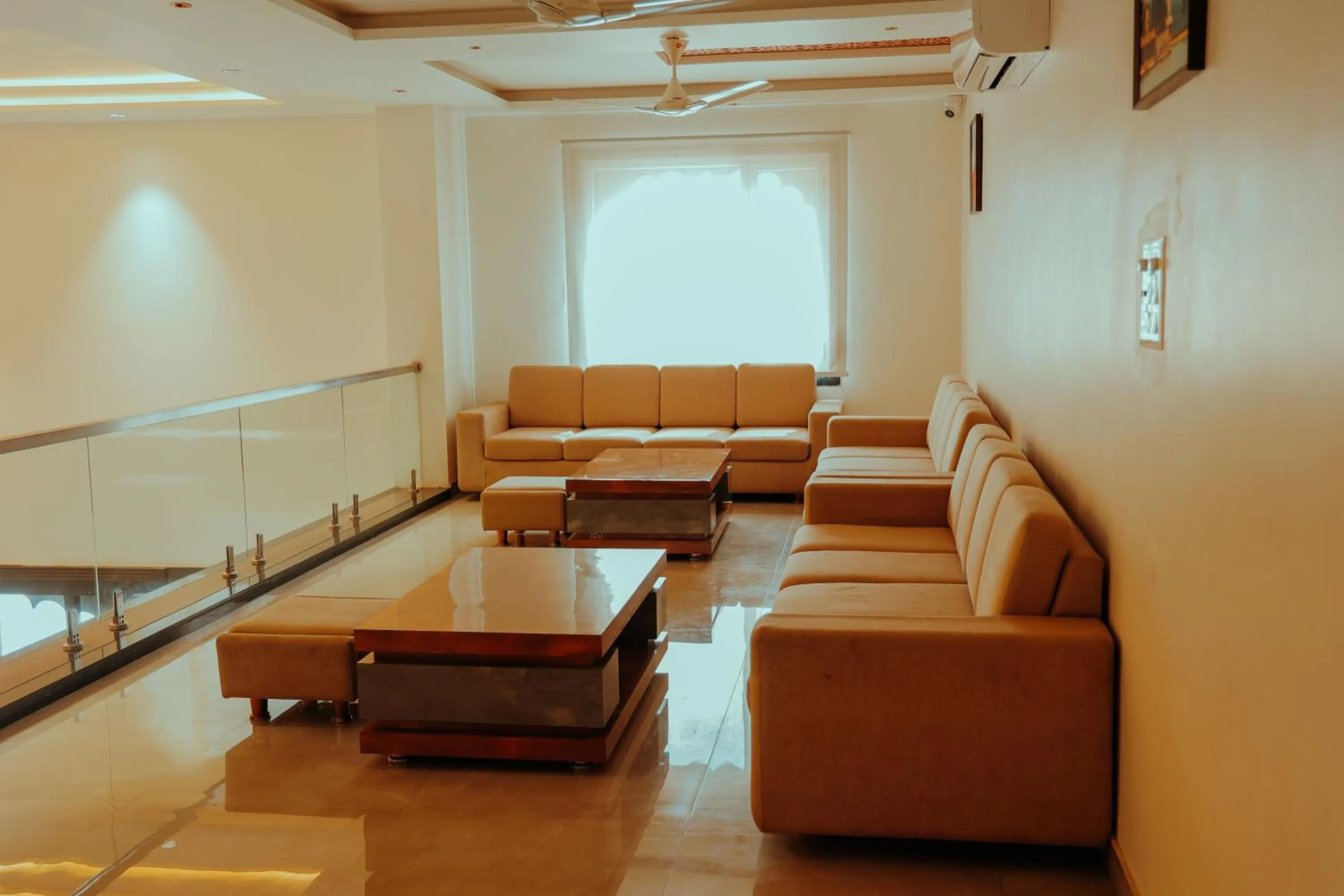 Seating area in IMAGICA RESORTS