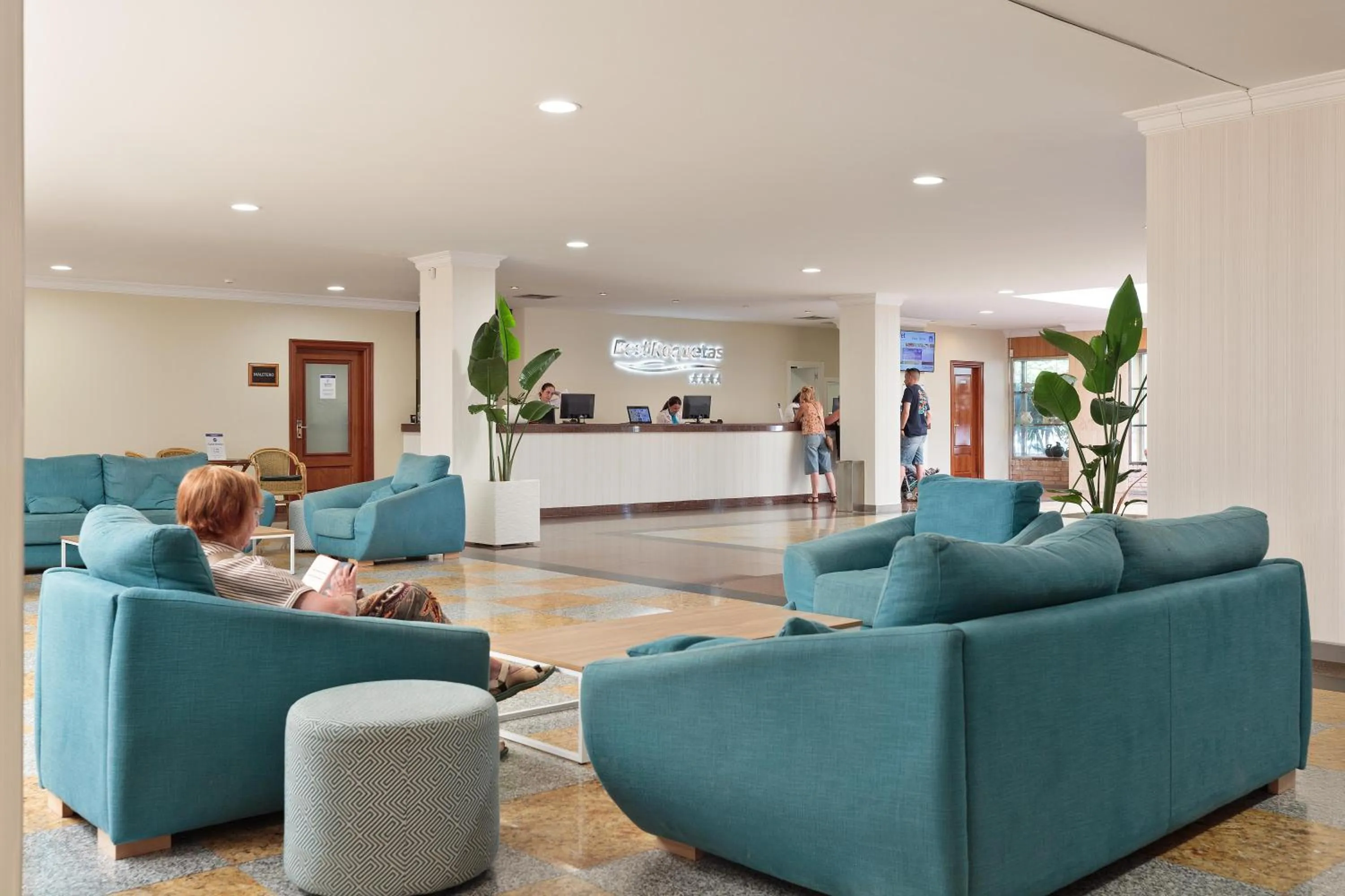 Lobby or reception in Hotel Best Roquetas