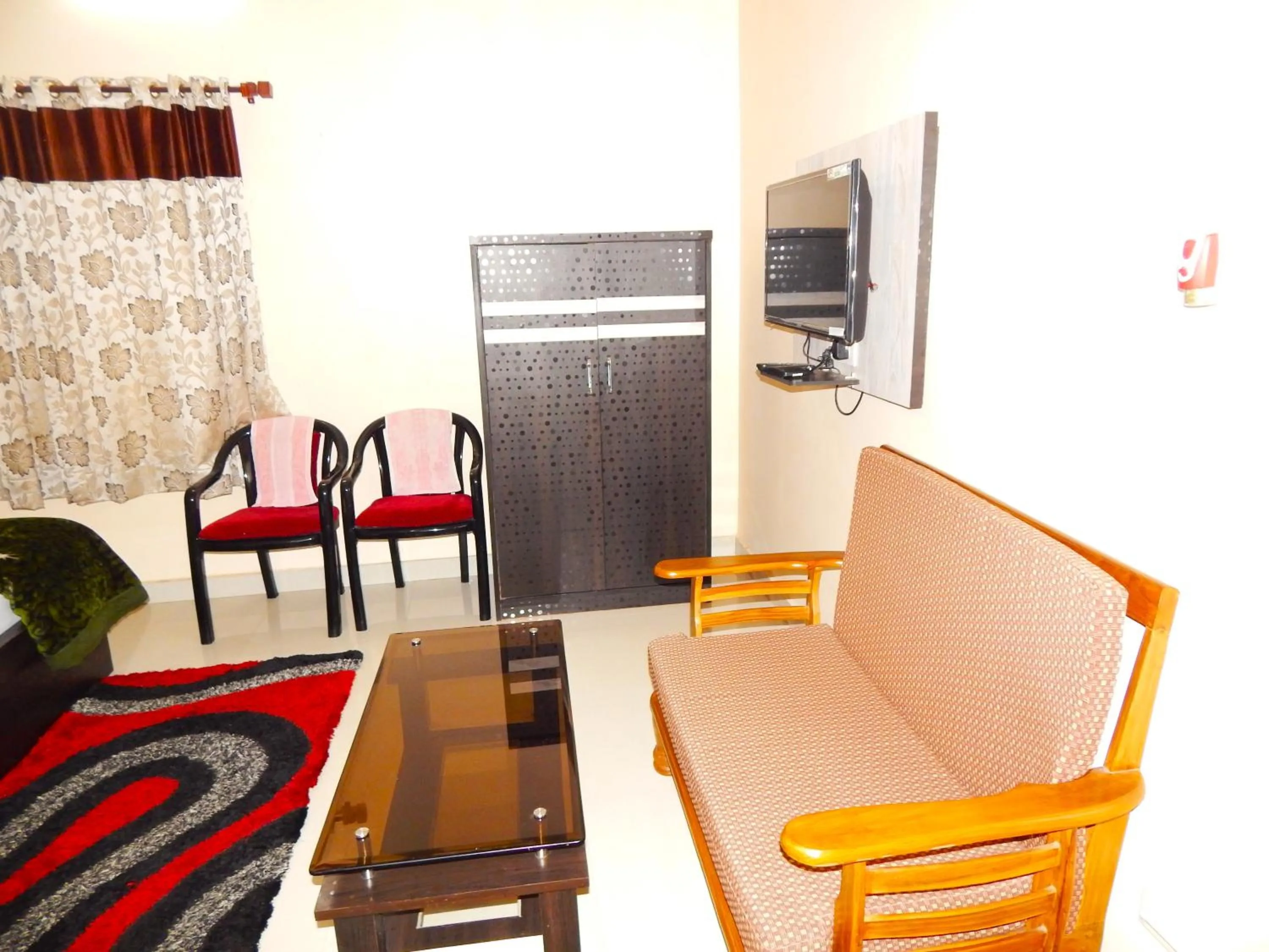 Seating area in Hotel Landmark