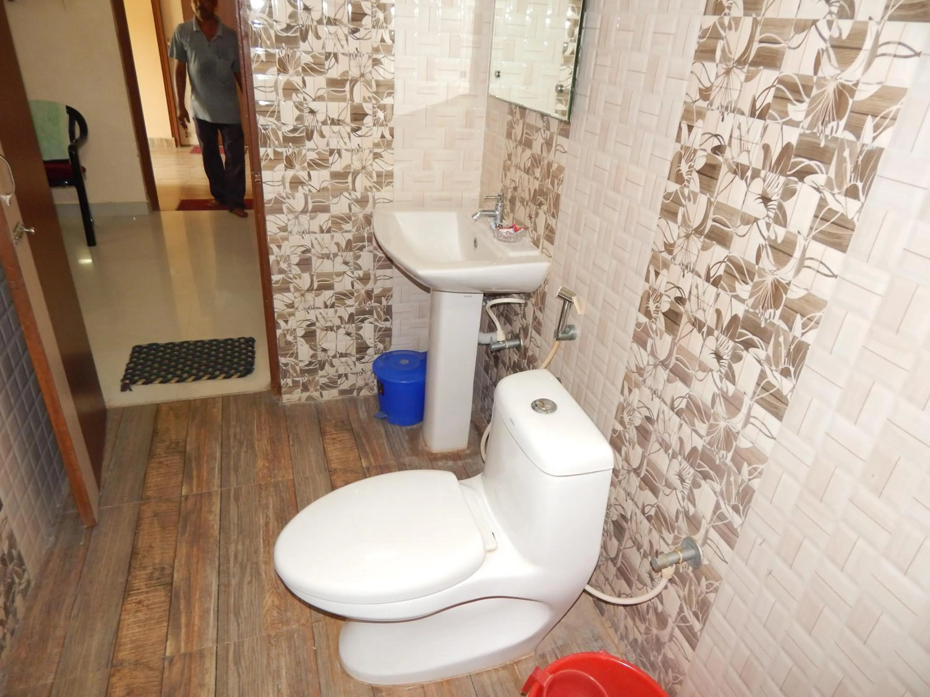 Toilet in Hotel Landmark