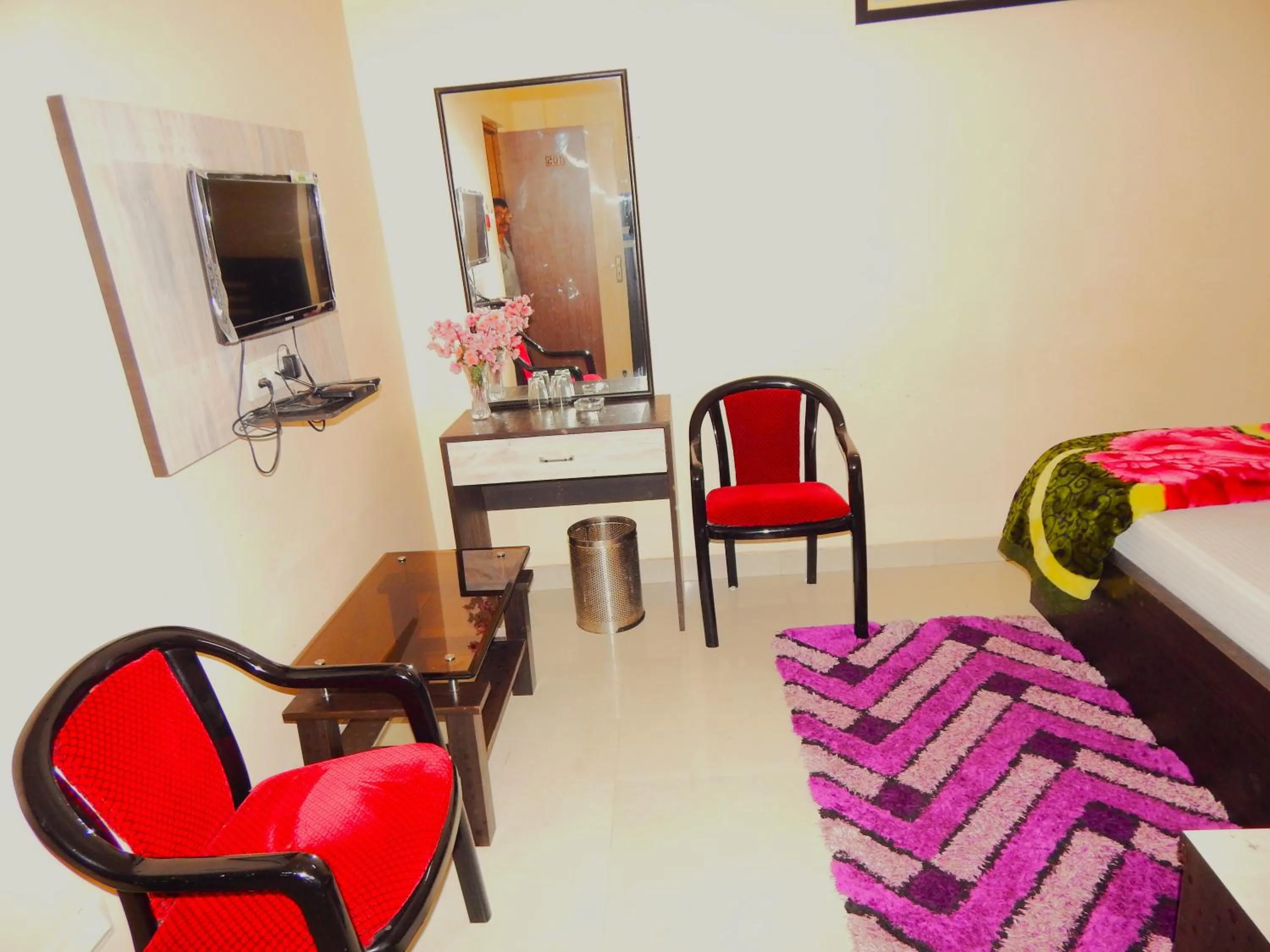 Seating area in Hotel Landmark