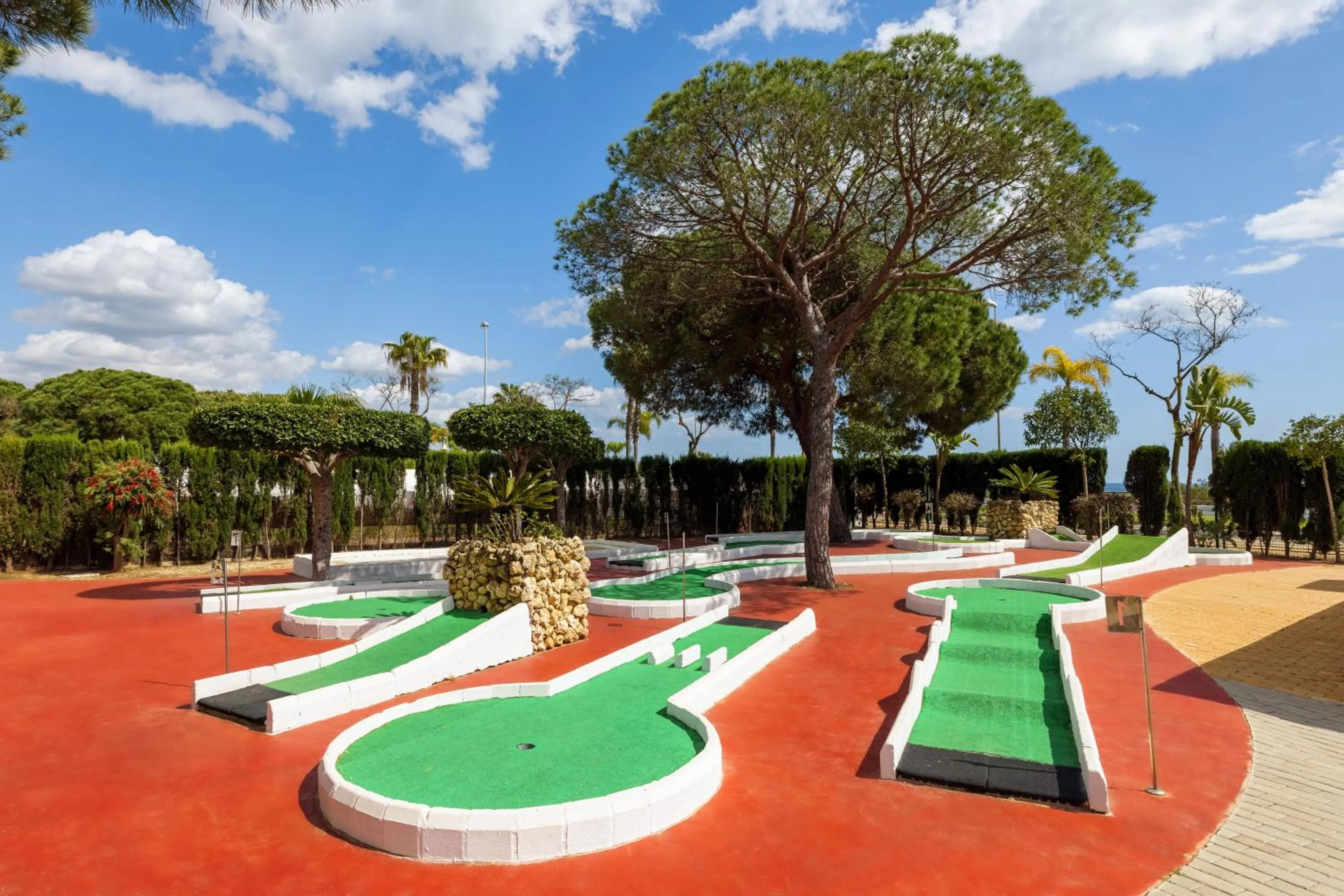 Minigolf in Playacartaya
