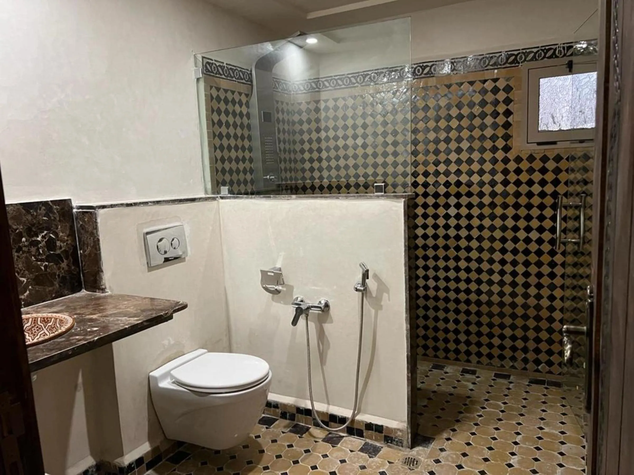 Shower in Yakout Merzouga Luxury Camp