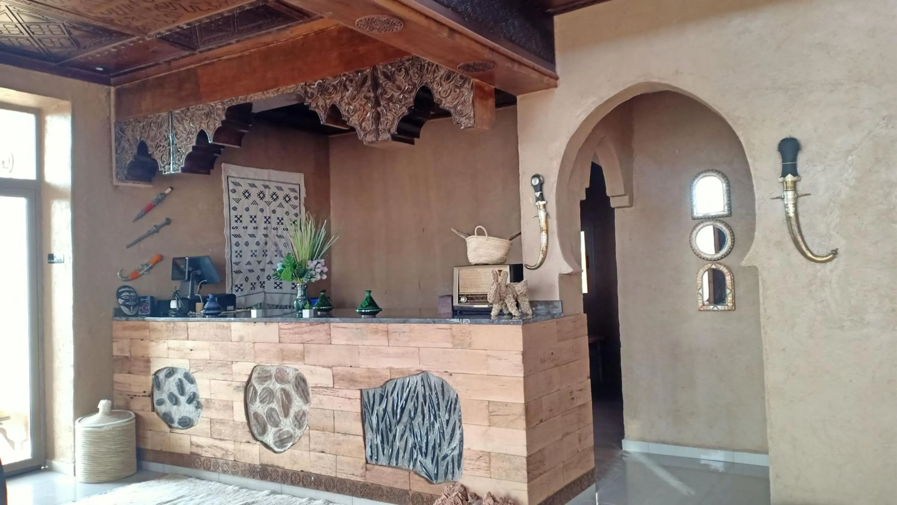 Lobby or reception in Yakout Merzouga Luxury Camp