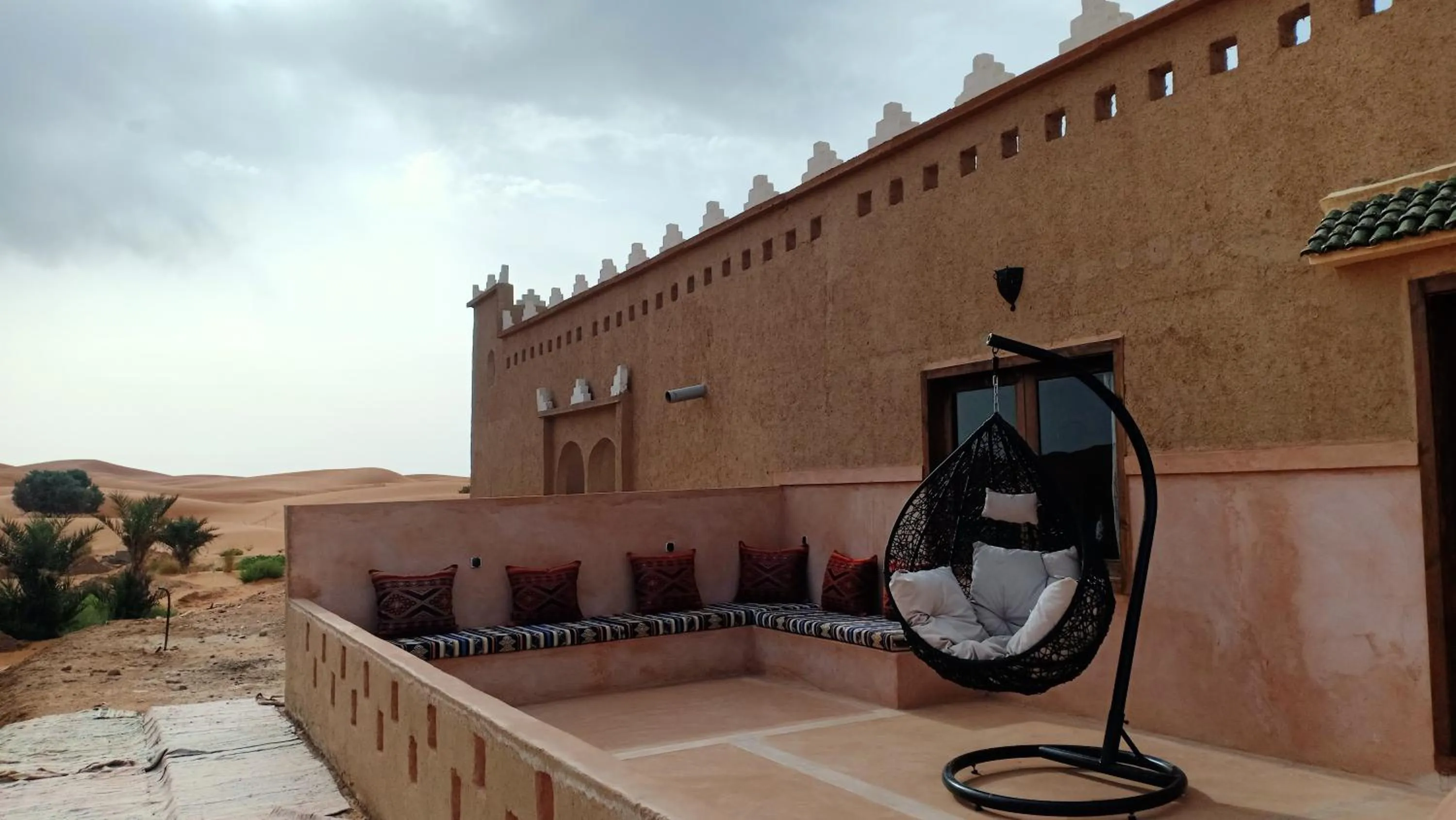 Patio in Yakout Merzouga Luxury Camp