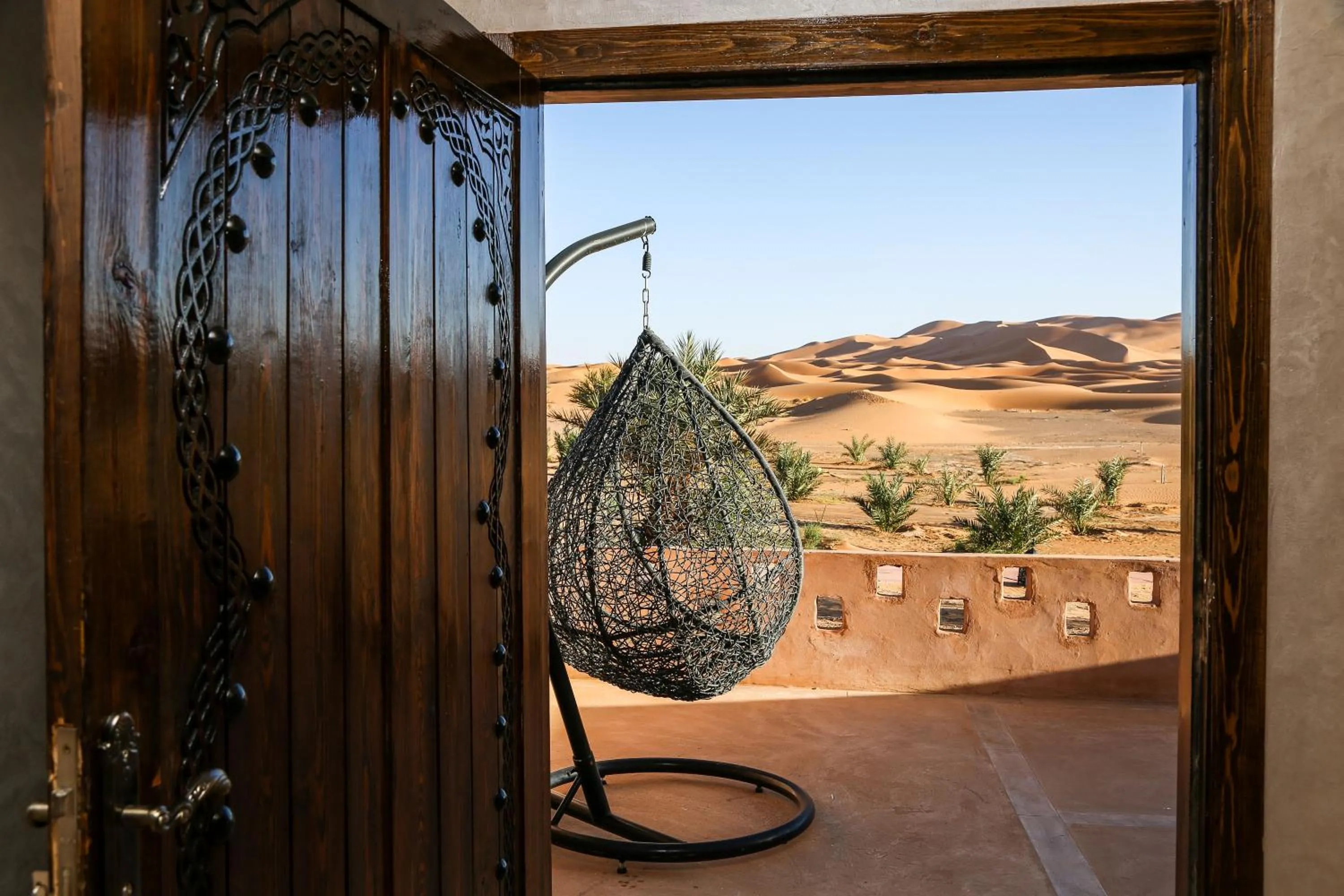 Patio in Yakout Merzouga Luxury Camp