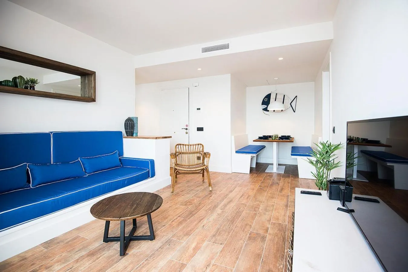 Living room in Hotel Els Pins